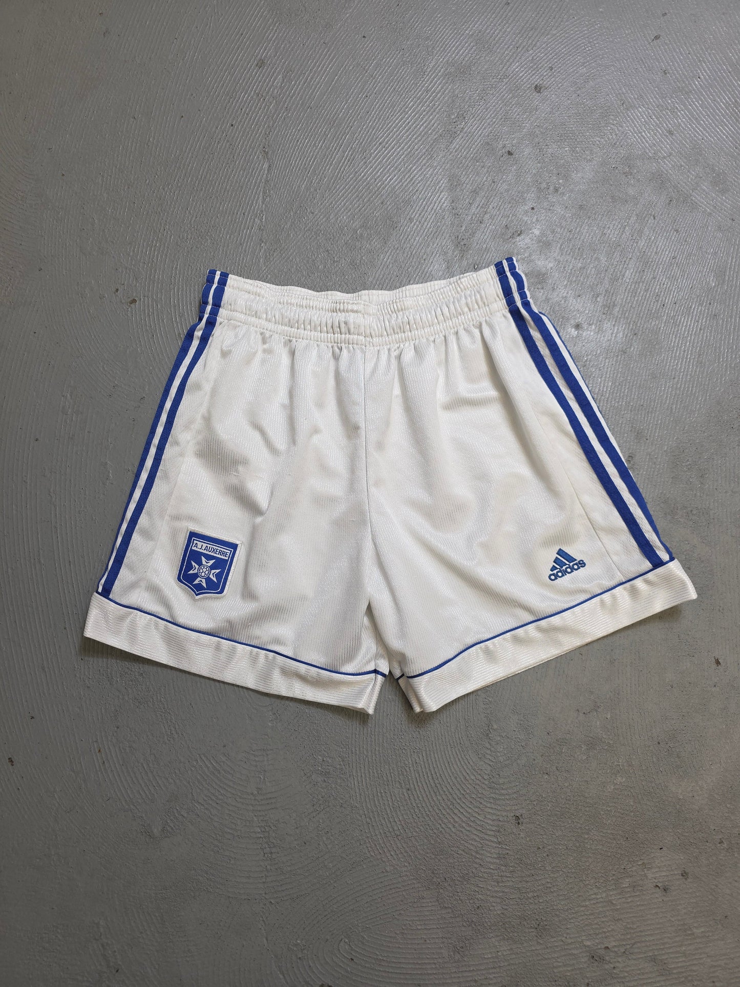 Adidas Auxerre 1999/00 Home Sample Shorts Large