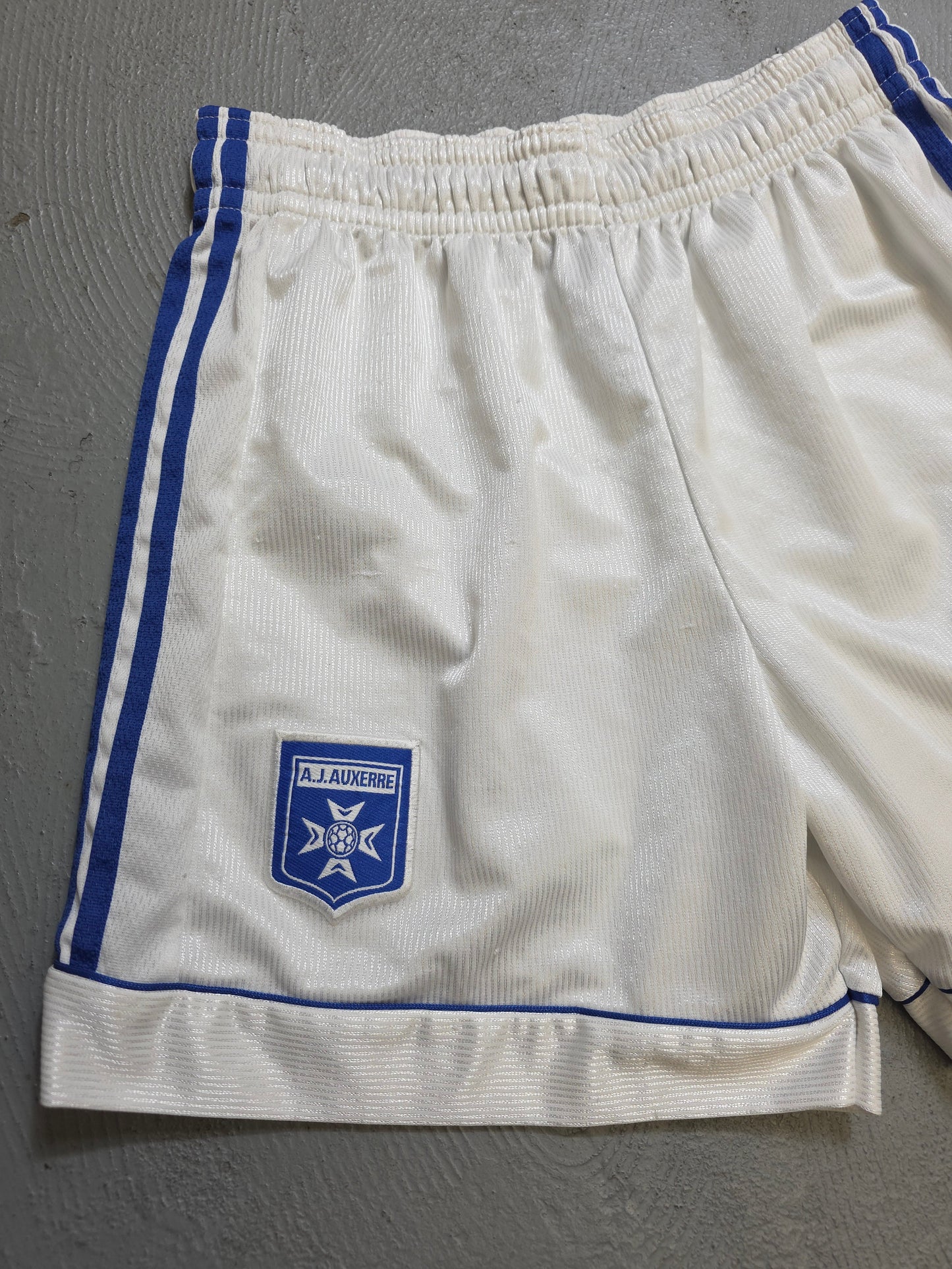 Adidas Auxerre 1999/00 Home Sample Shorts Large