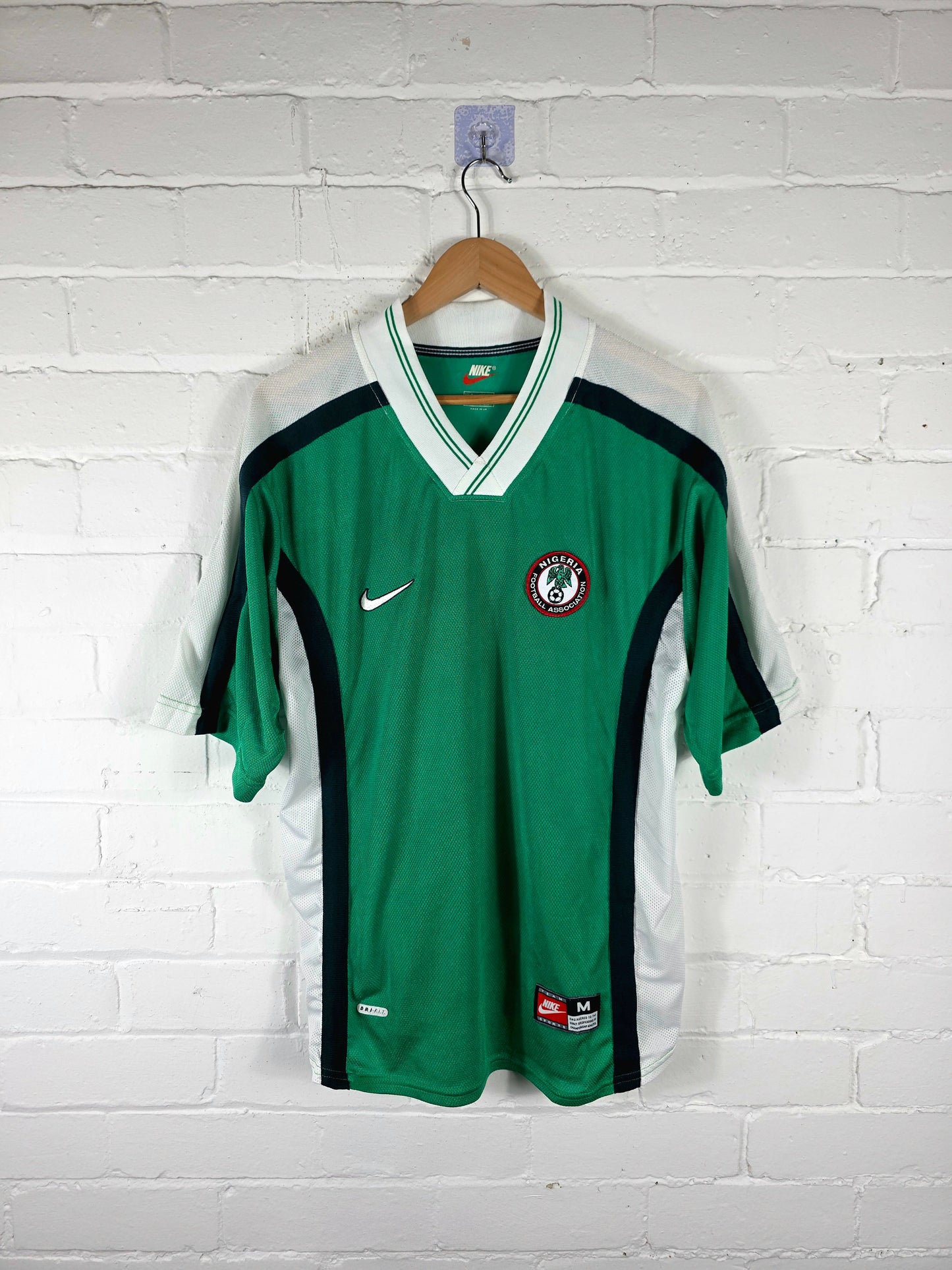 Nike Nigeria 1998/00 Home Shirt Medium
