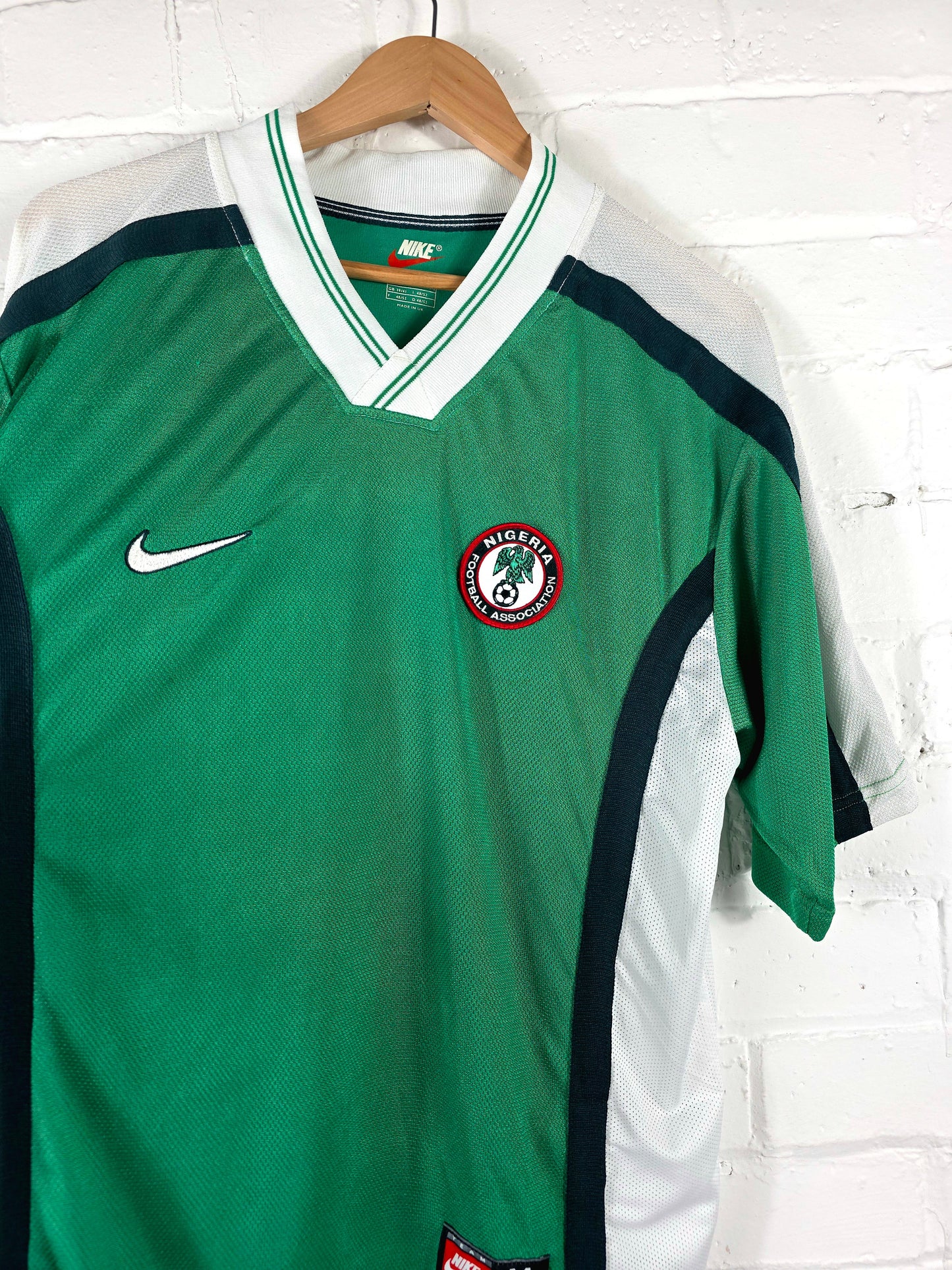 Nike Nigeria 1998/00 Home Shirt Medium