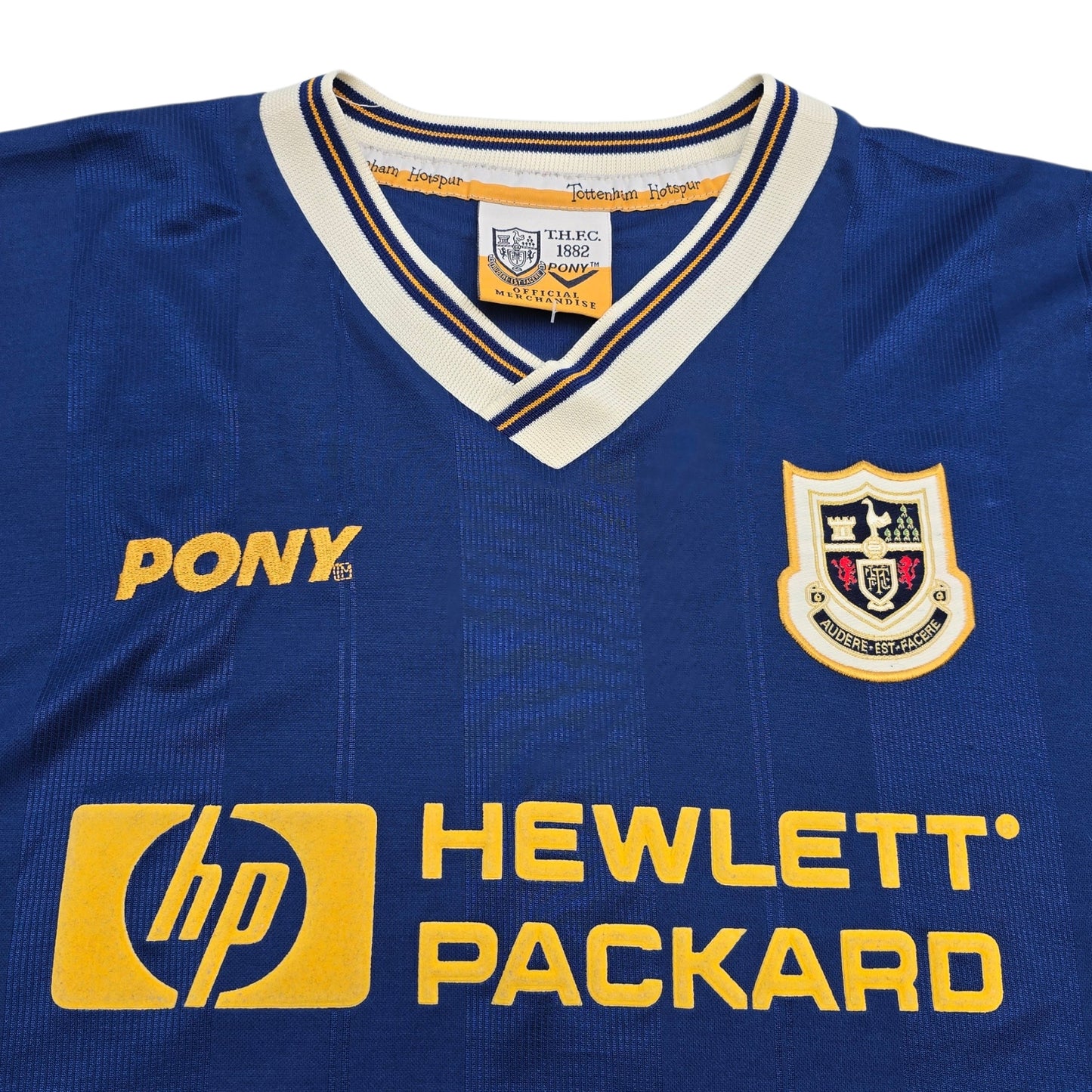 1997/98 Tottenham Hotspur Away Football Shirt (XL) PONY #14 Ginola