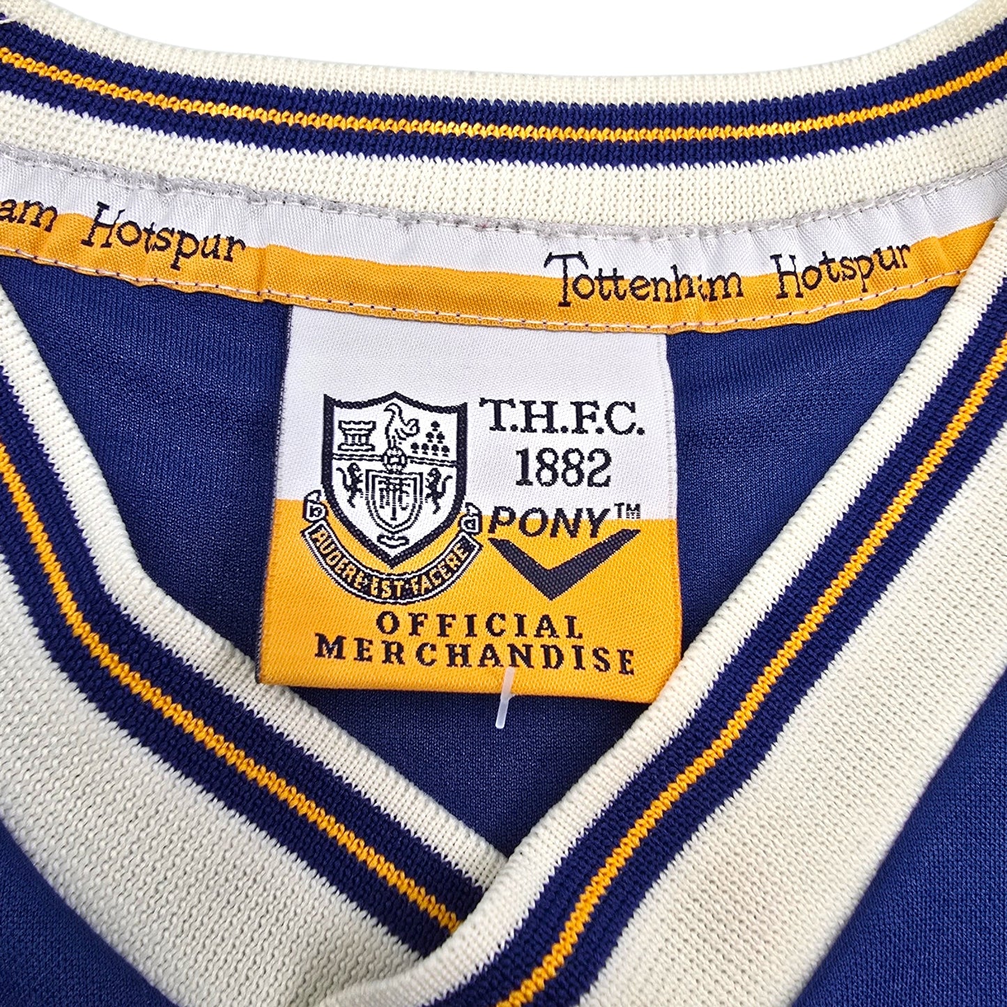 1997/98 Tottenham Hotspur Away Football Shirt (XL) PONY #14 Ginola