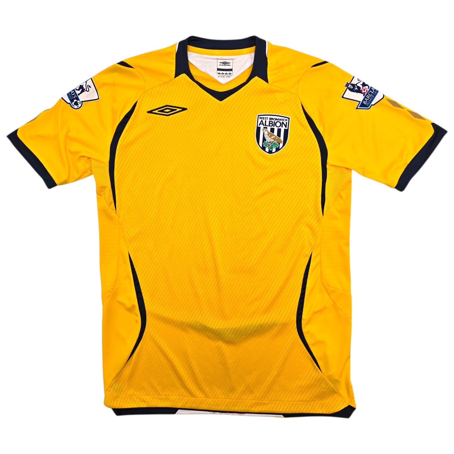 2008/09 West Bromwich Albion Away Football Shirt (S) Umbro #11 Brunt