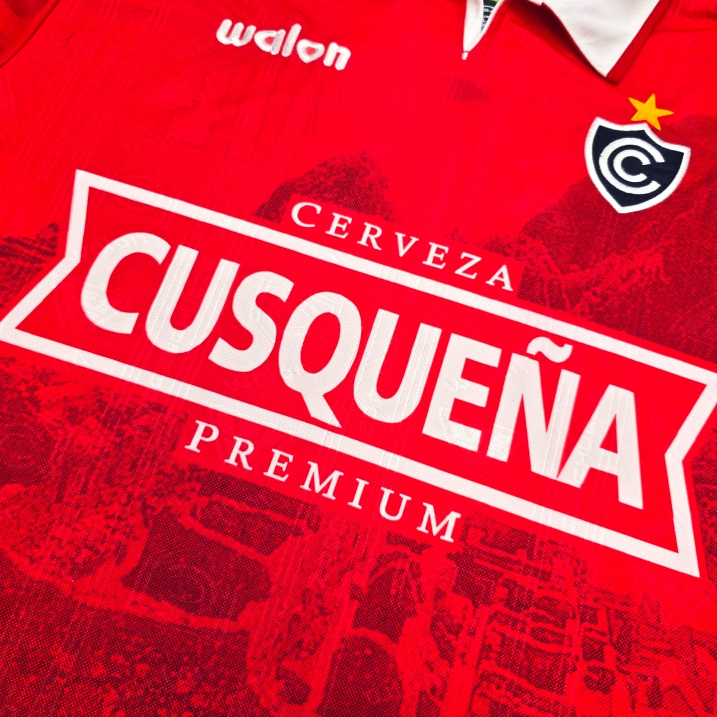 2003 Cienciano Home Football Shirt (XL) Walon