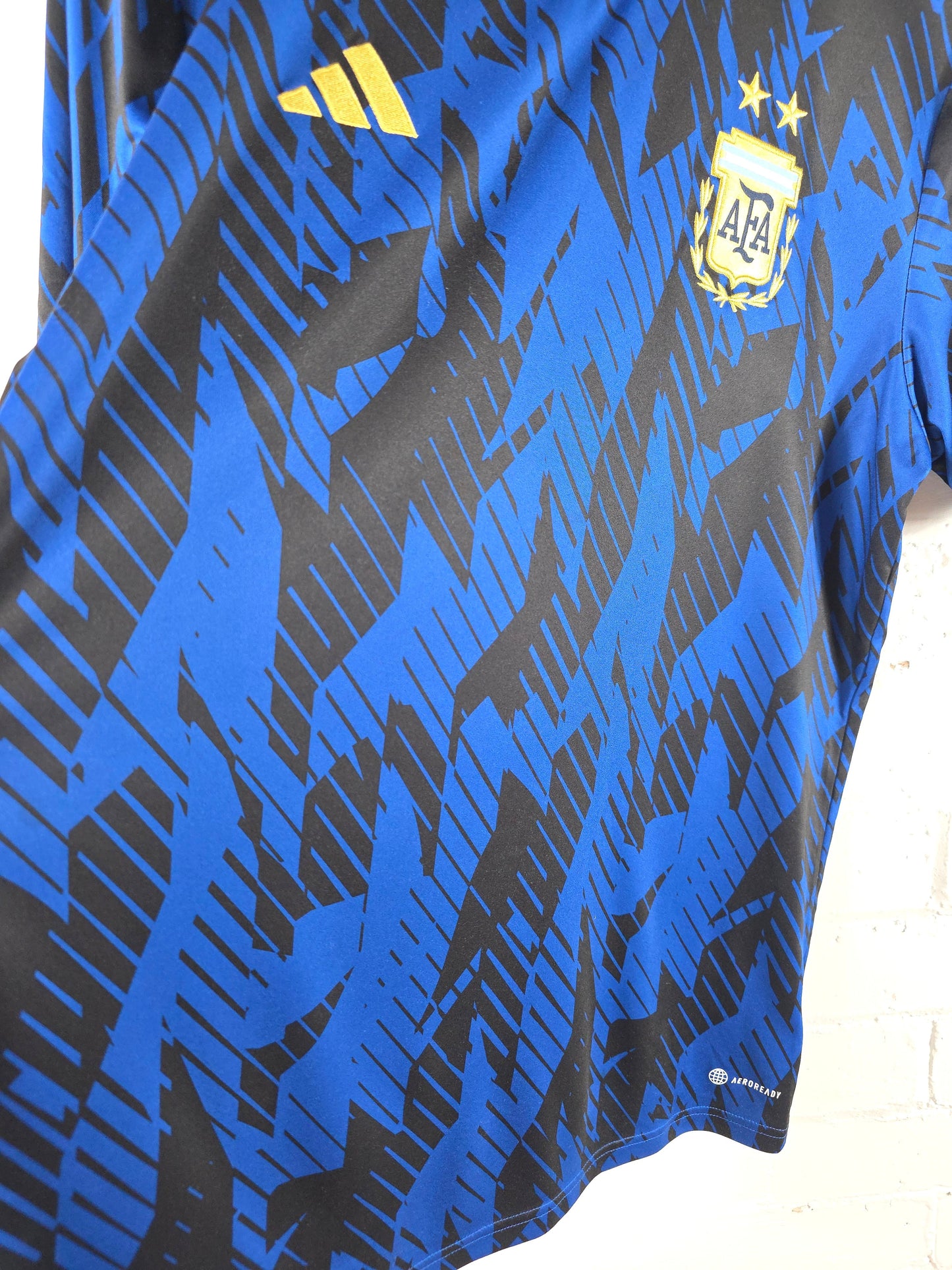 Adidas Argentina 2022/23 Pre-Match Training Shirt Large