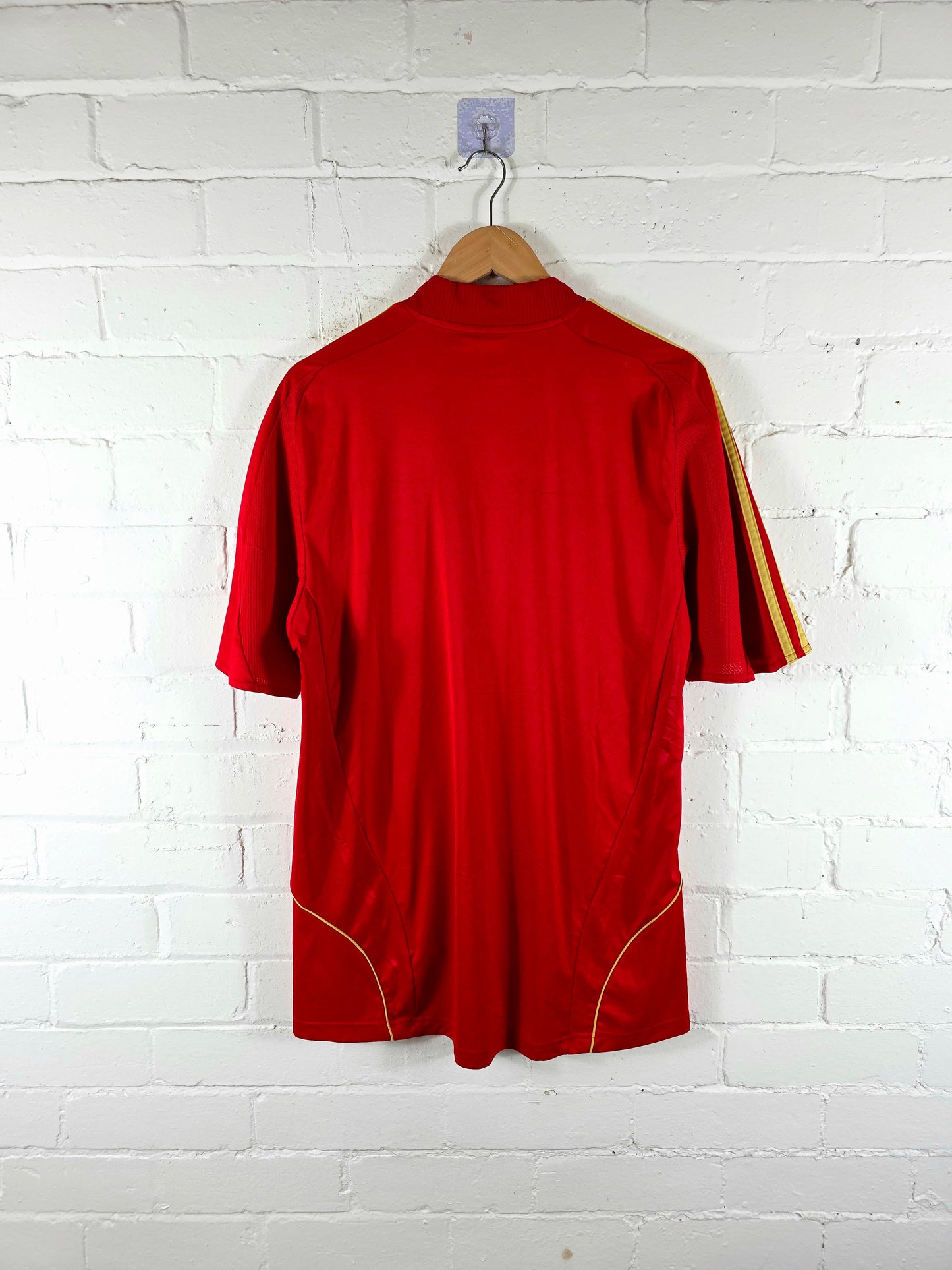 Adidas Spain 2008/10 Home Shirt Large
