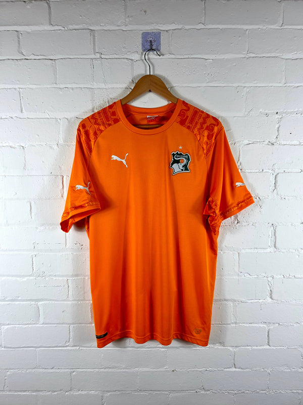 Puma Ivory Coast 2014/16 Home Shirt Large