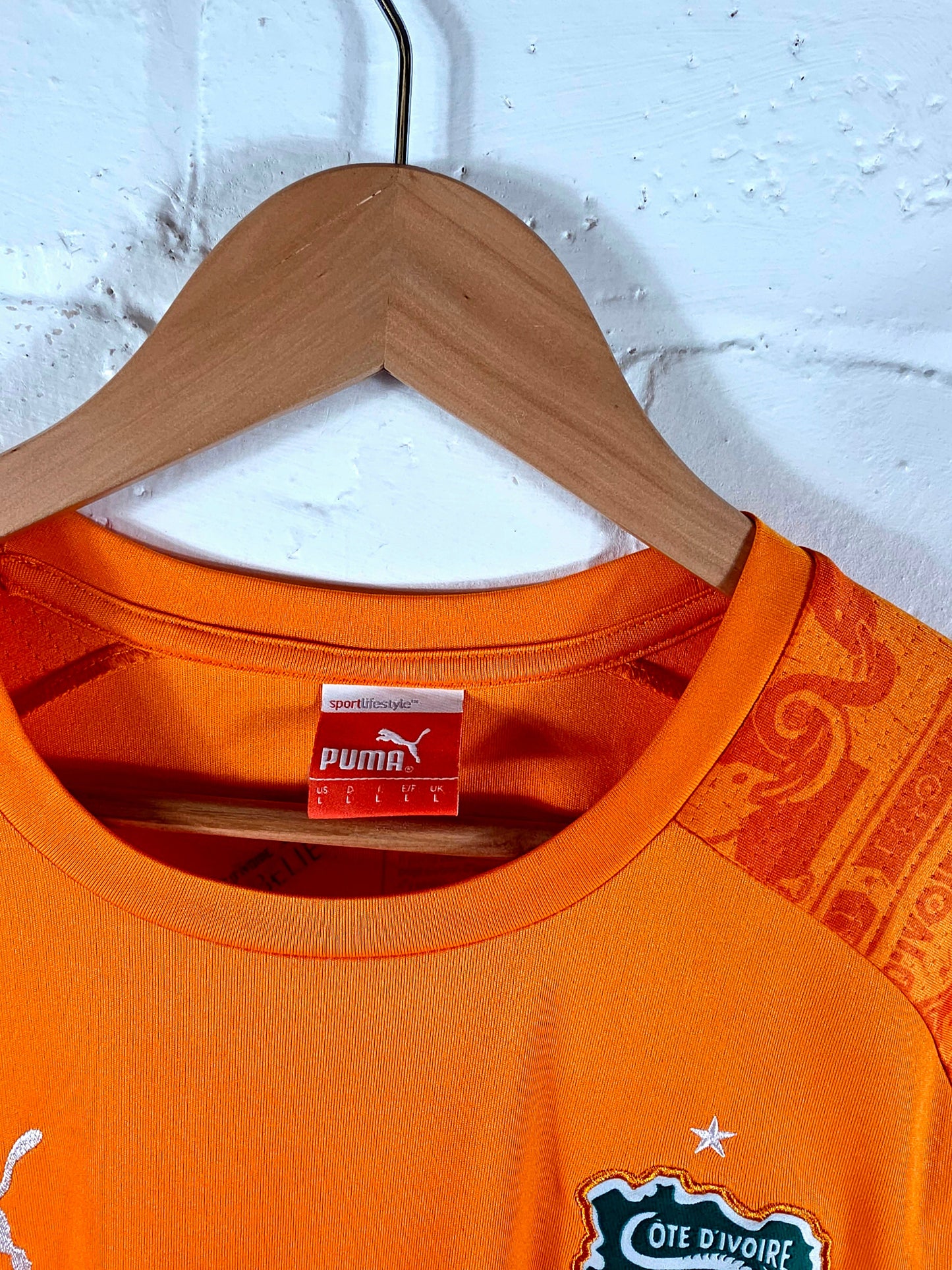 Puma Ivory Coast 2014/16 Home Shirt Large