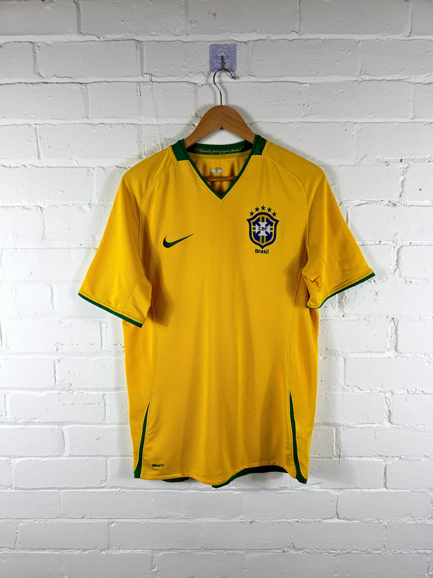 Nike Brazil 2008/10 Home Shirt Medium