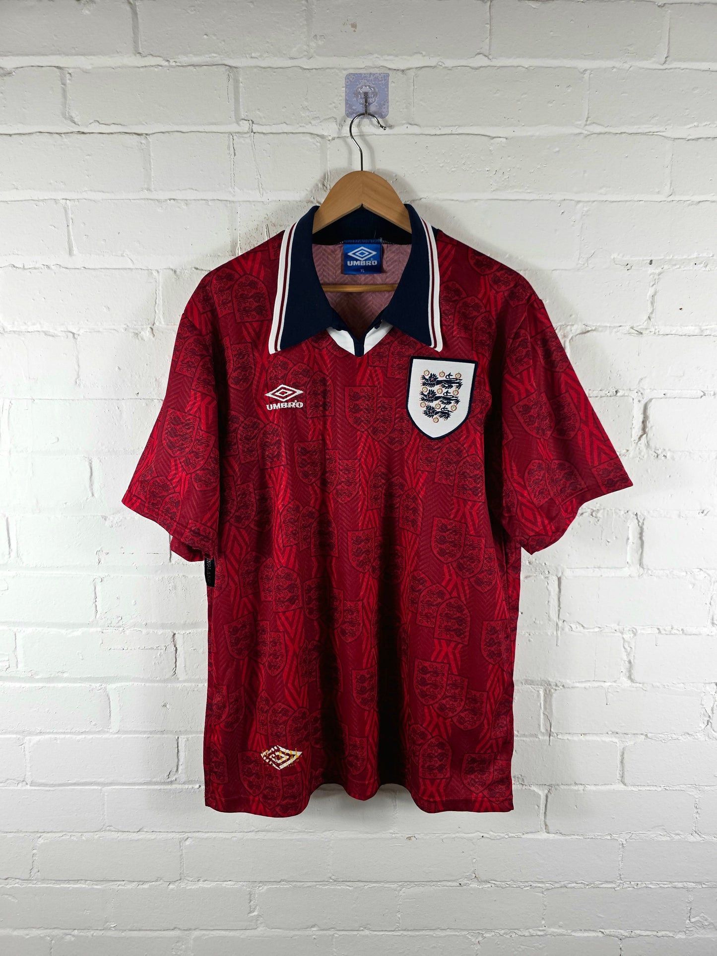 Umbro England 1993/95 Away Shirt XL