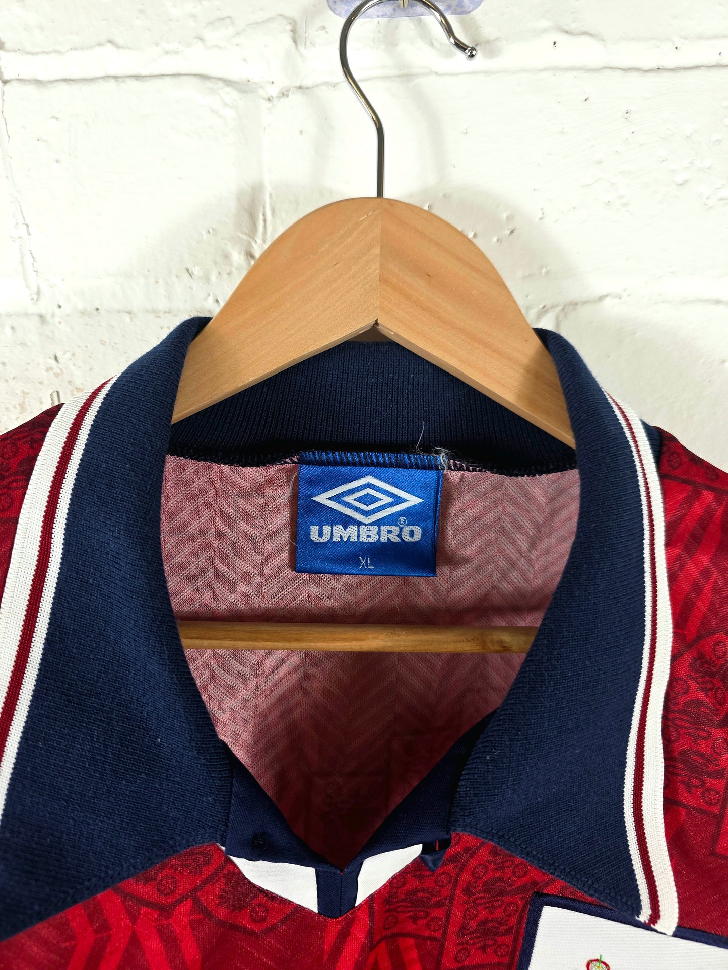 Umbro England 1993/95 Away Shirt XL