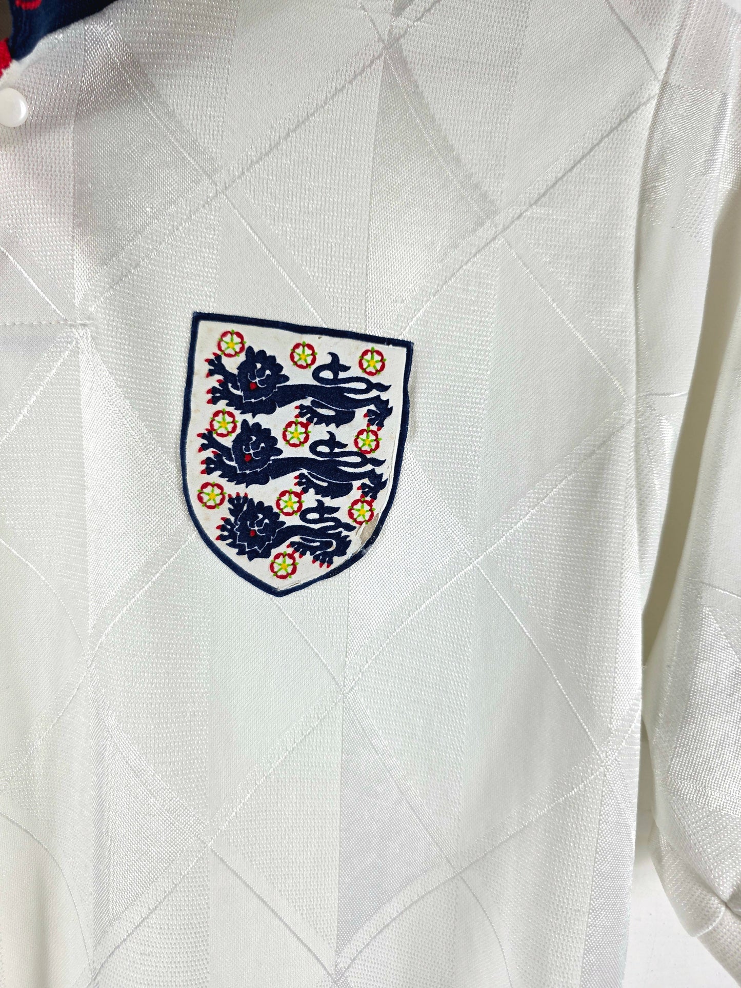Umbro England 1987/90 Home Shirt Small