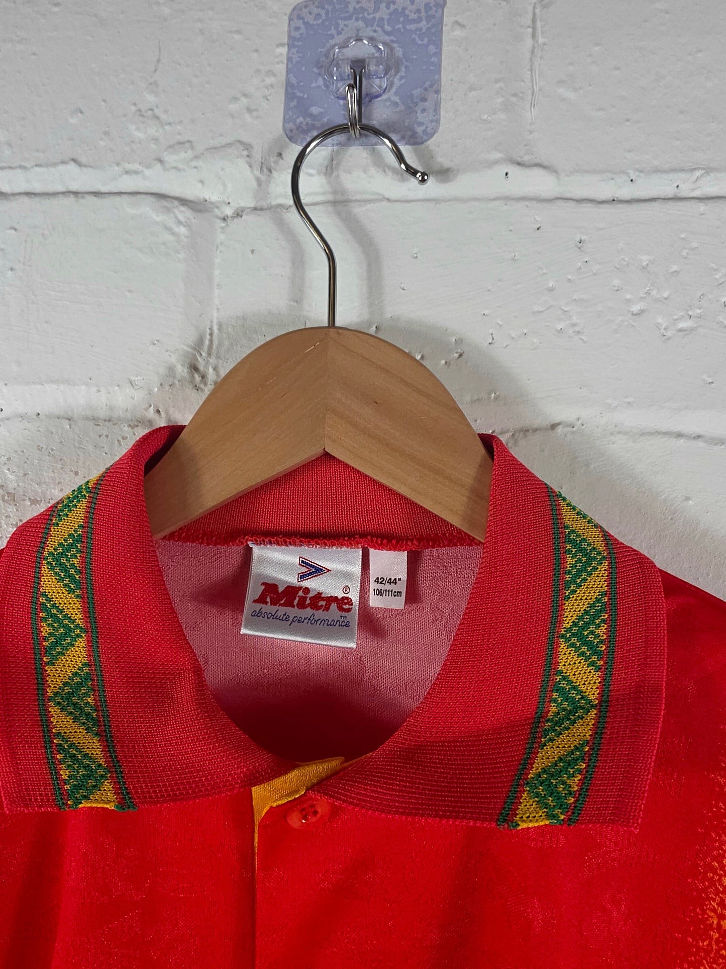 Mitre Cameroon 1994/95 Home Shirt Large