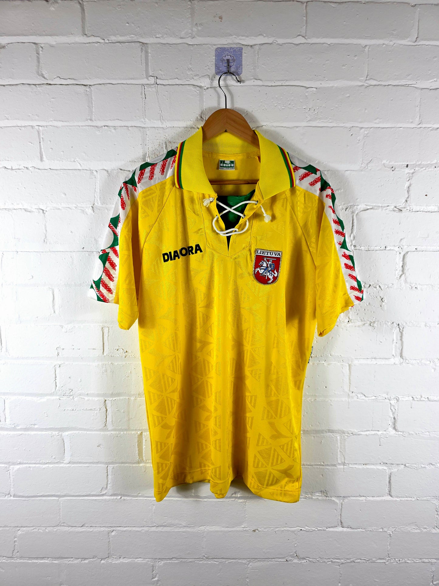 Diadora Lithuania 1996/98 Home Shirt XL