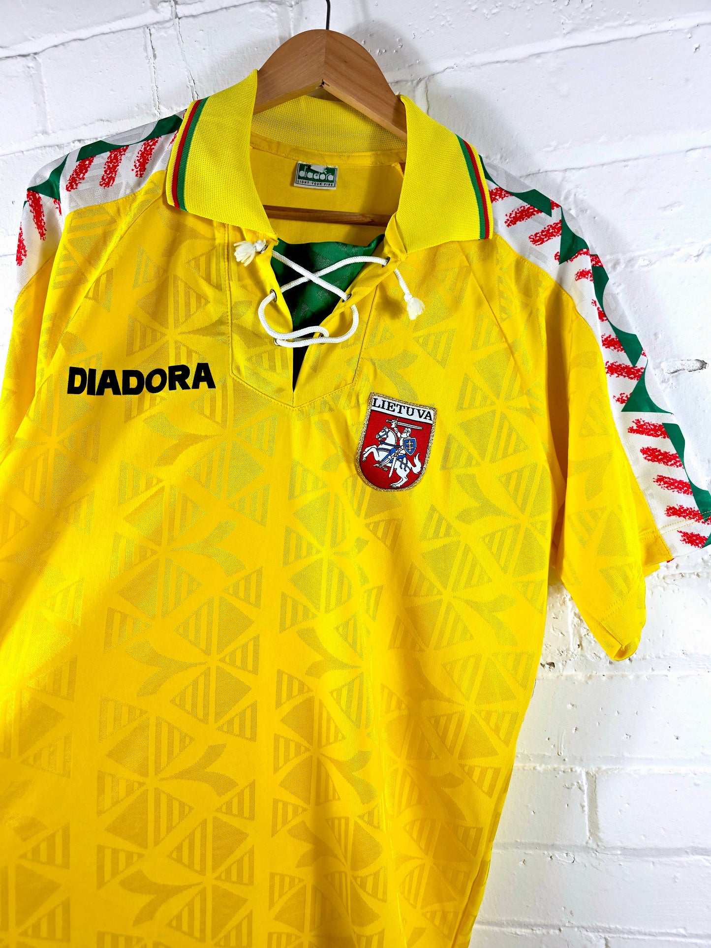 Diadora Lithuania 1996/98 Home Shirt XL