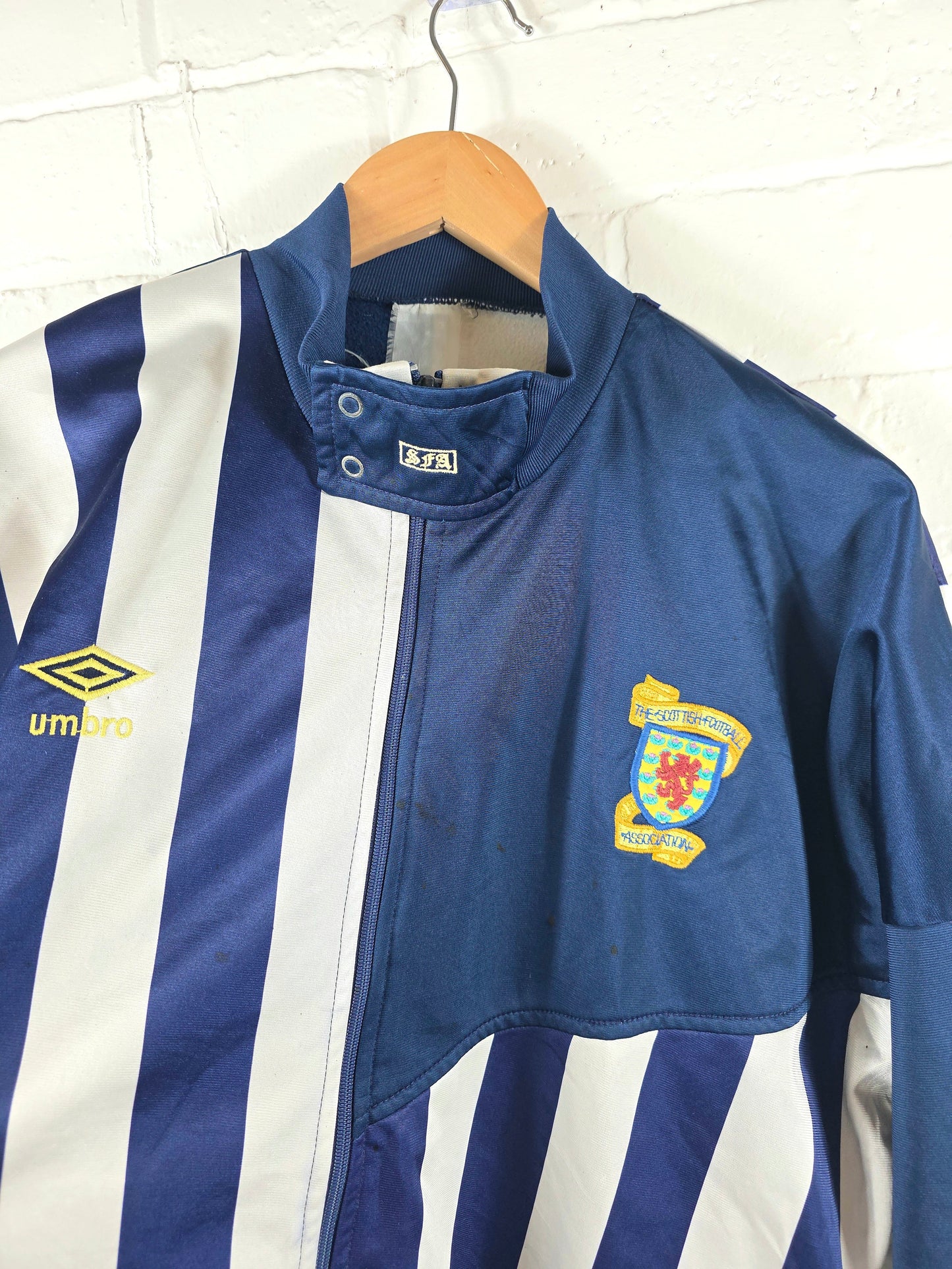 Umbro Scotland 1988/90 Track Jacket Medium
