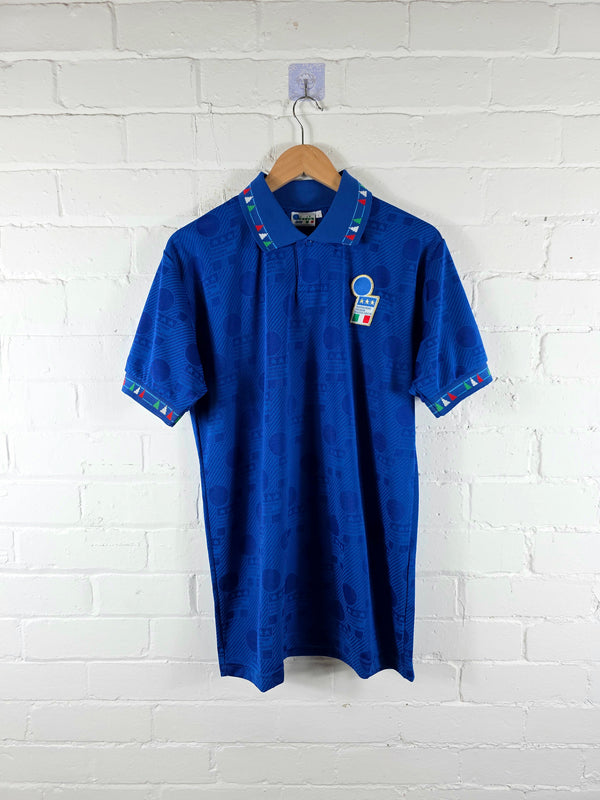 Diadora Italy 1993/94 Player Spec Home Shirt Large