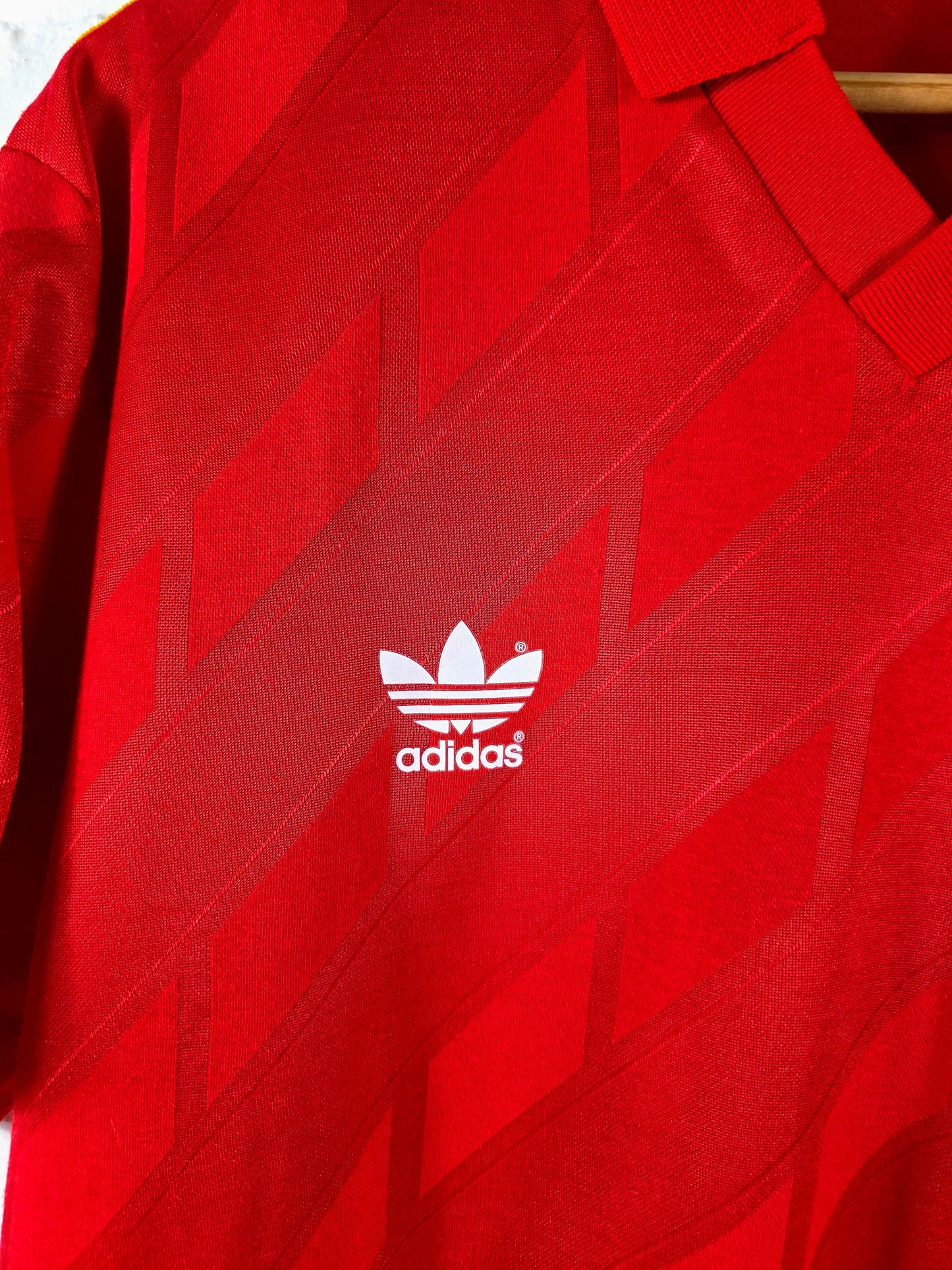 Adidas Belgium 1986/90 Home Shirt Large