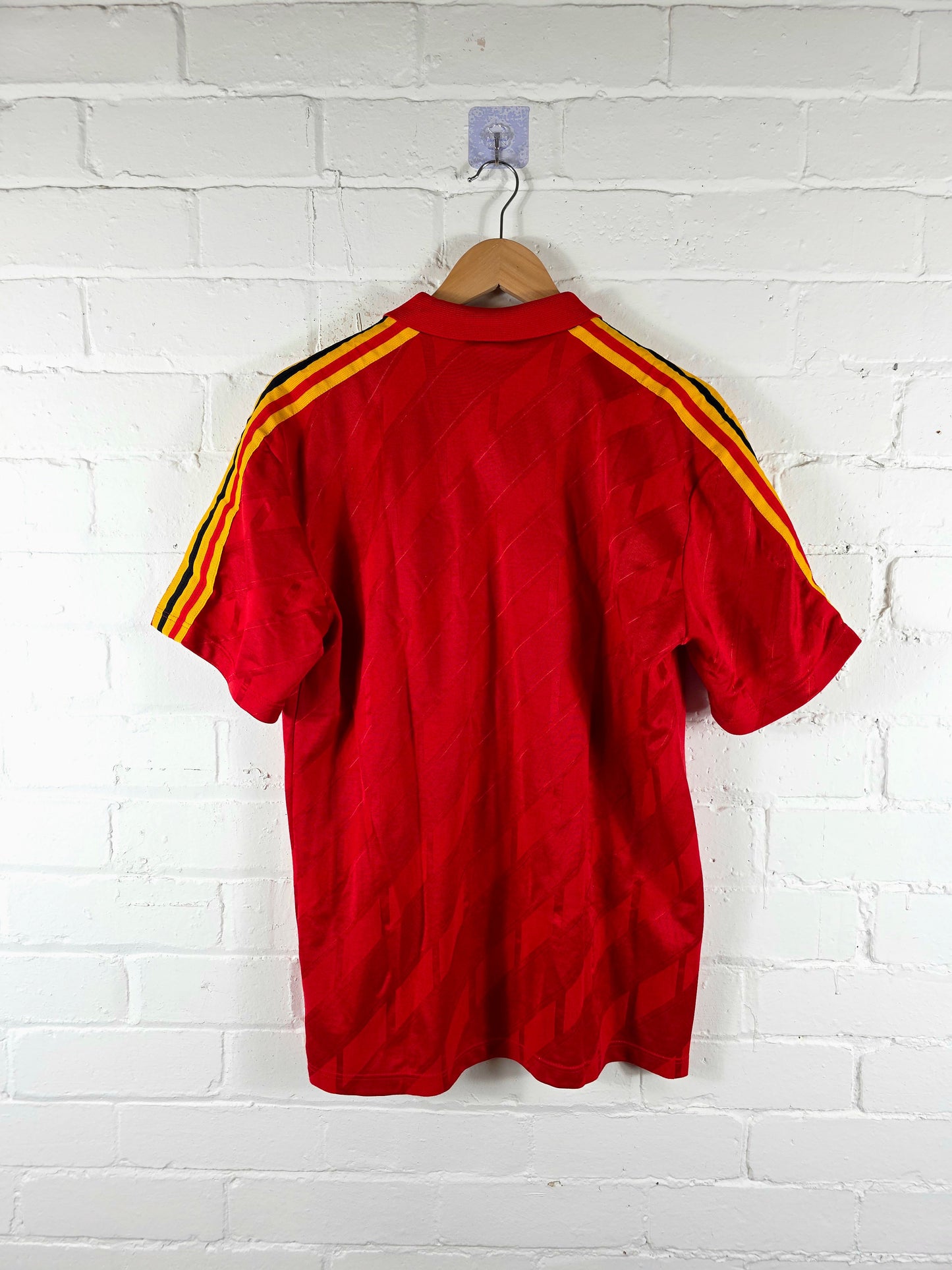 Adidas Belgium 1986/90 Home Shirt Large