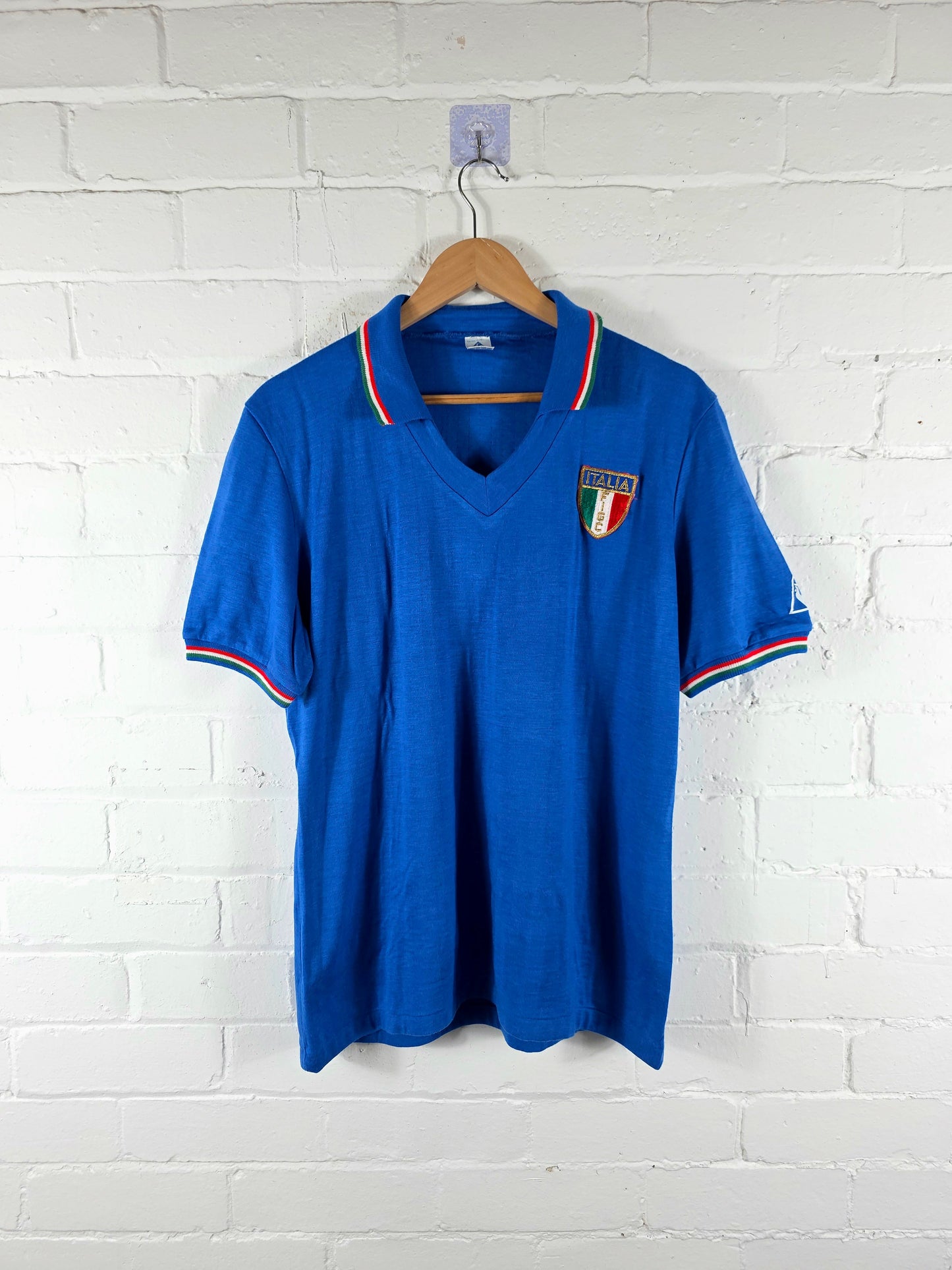 Le Coq Sportif Italy 1980/82 Home Shirt Large