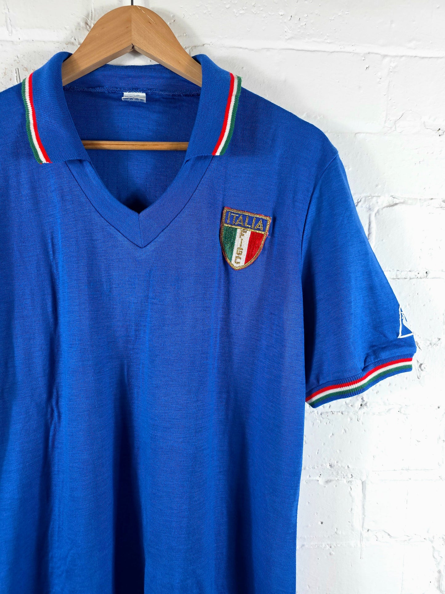 Le Coq Sportif Italy 1980/82 Home Shirt Large