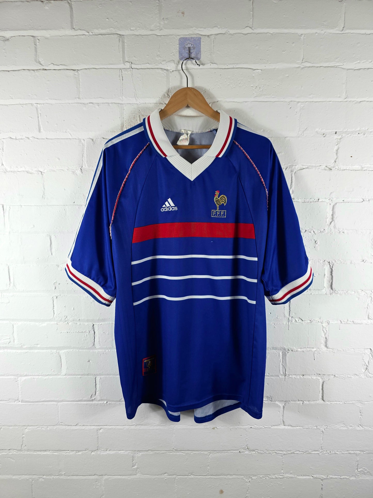 Adidas France 1998/00 Home Shirt XL