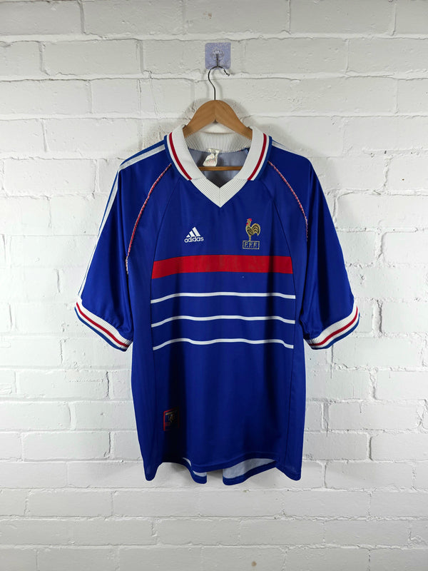 Adidas France 1998/00 Home Shirt XL