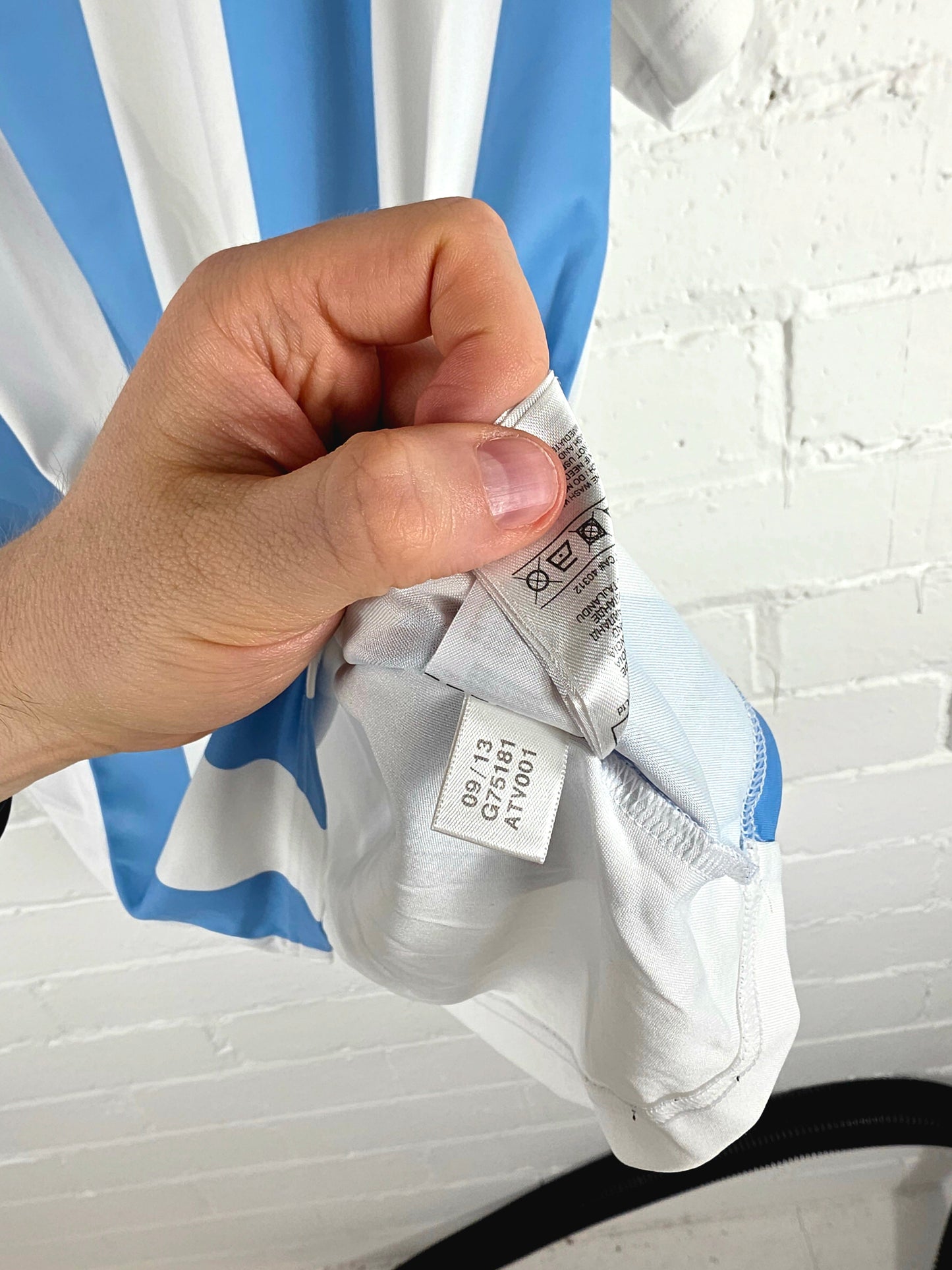 Adidas Argentina 2013/15 Basic Home Shirt Large