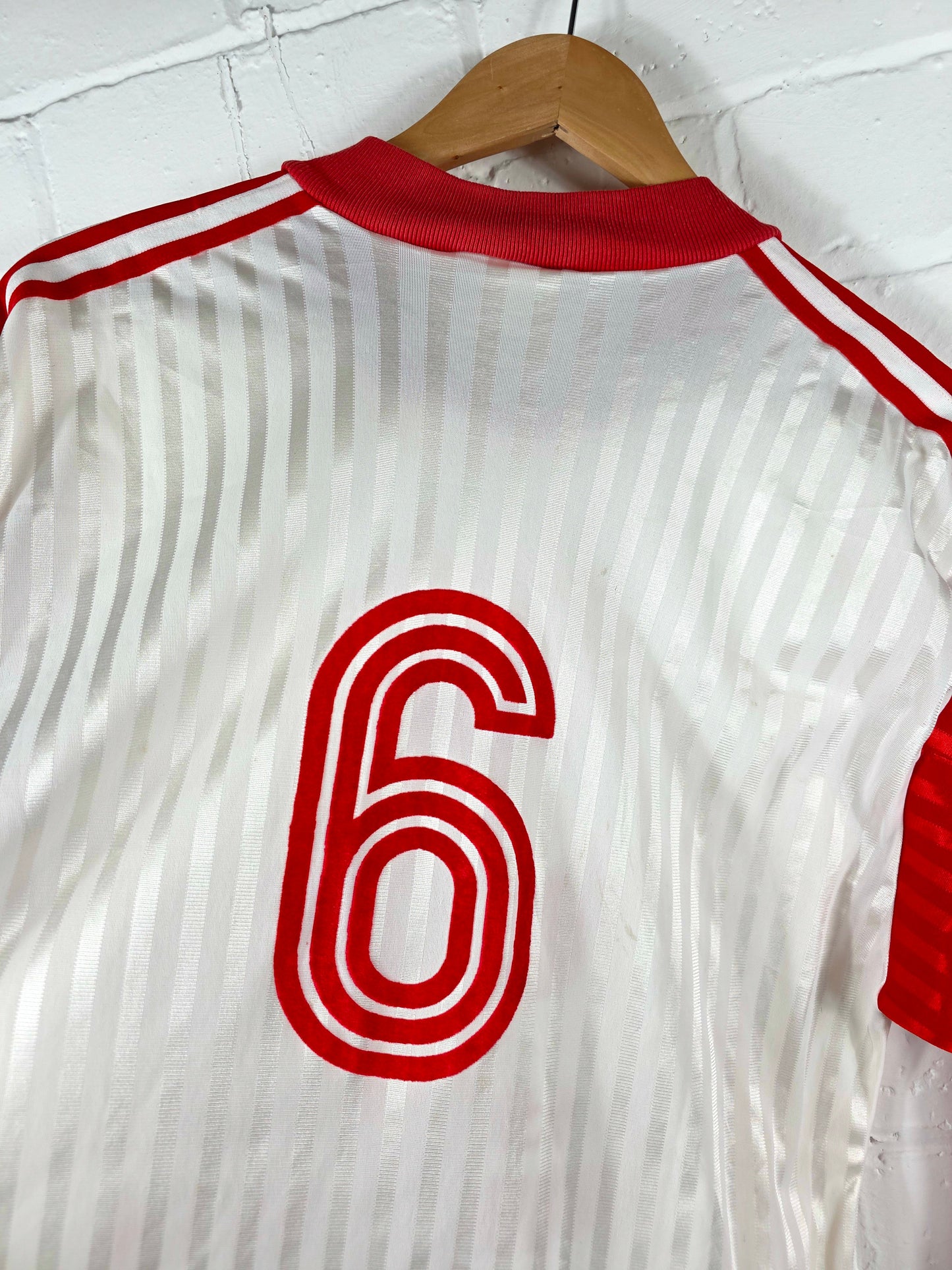 Adidas Hambach / Roth 1990s Long Sleeve Vintage Football Shirt Large