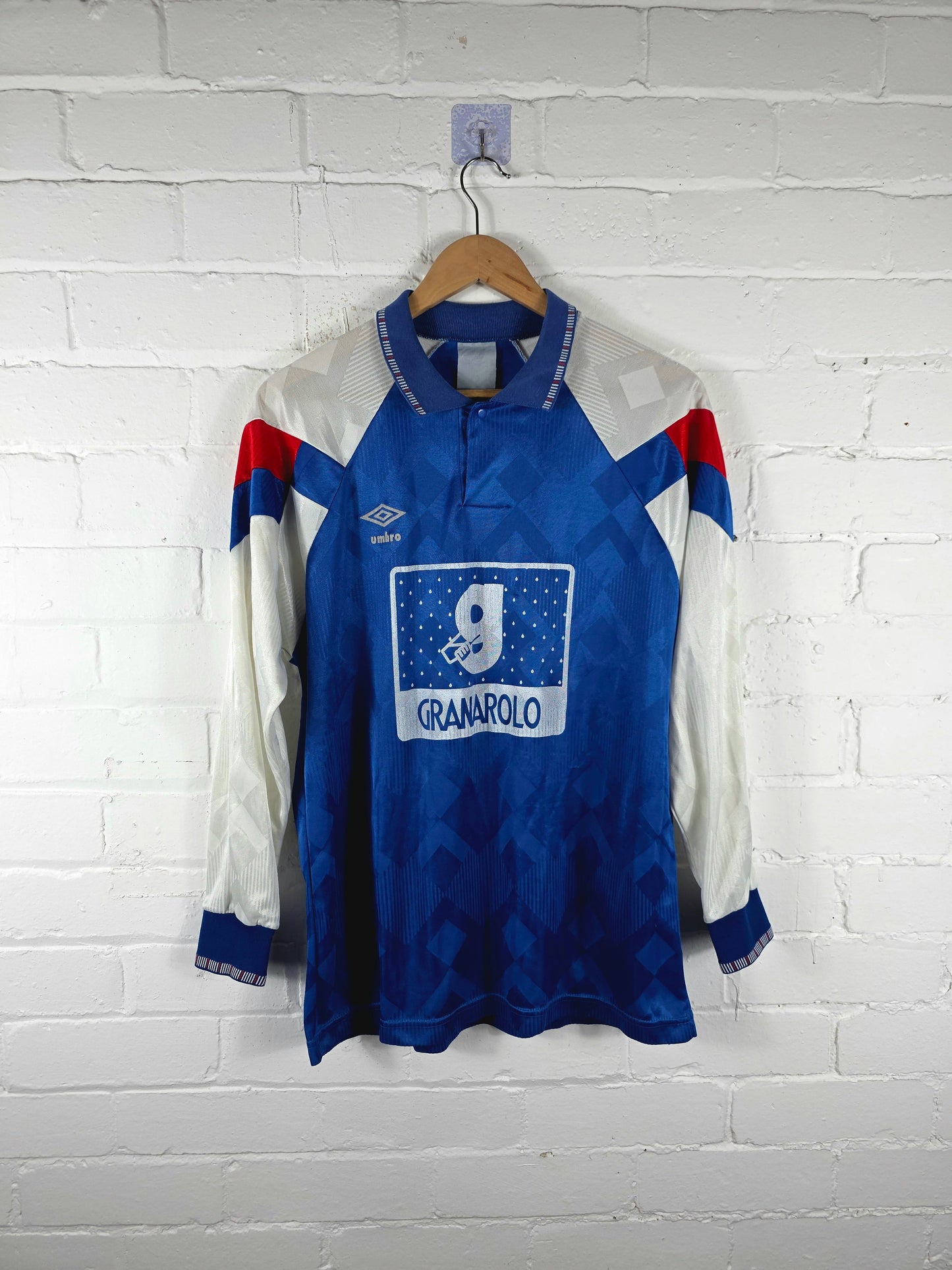 Umbro Vintage 1990s Long Sleeve Vintage Template Shirt Large