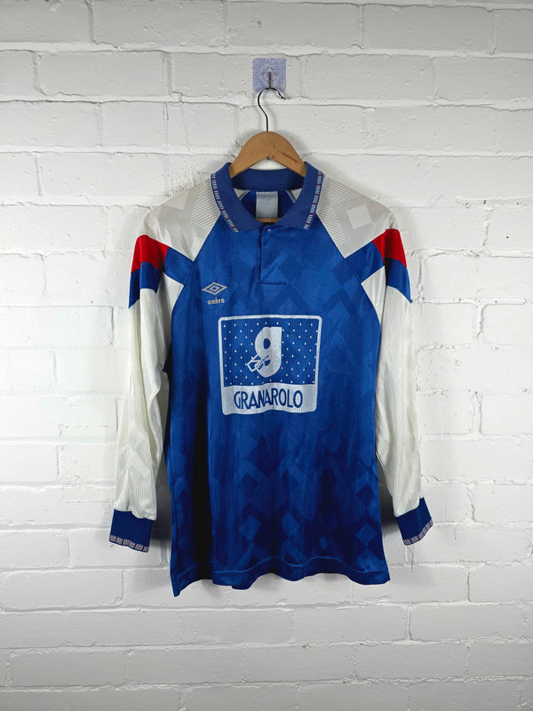 Umbro Vintage 1990s Long Sleeve Vintage Template Shirt Large