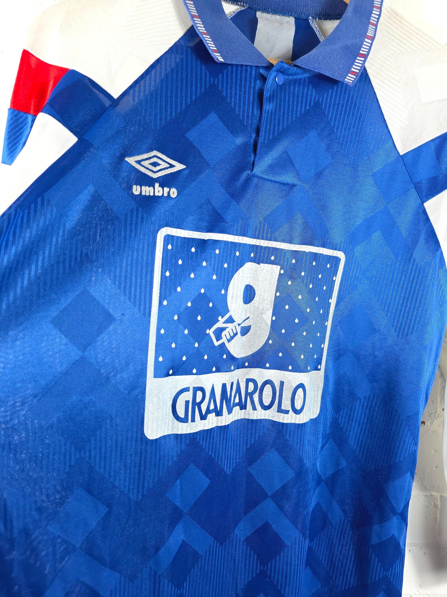 Umbro Vintage 1990s Long Sleeve Vintage Template Shirt Large