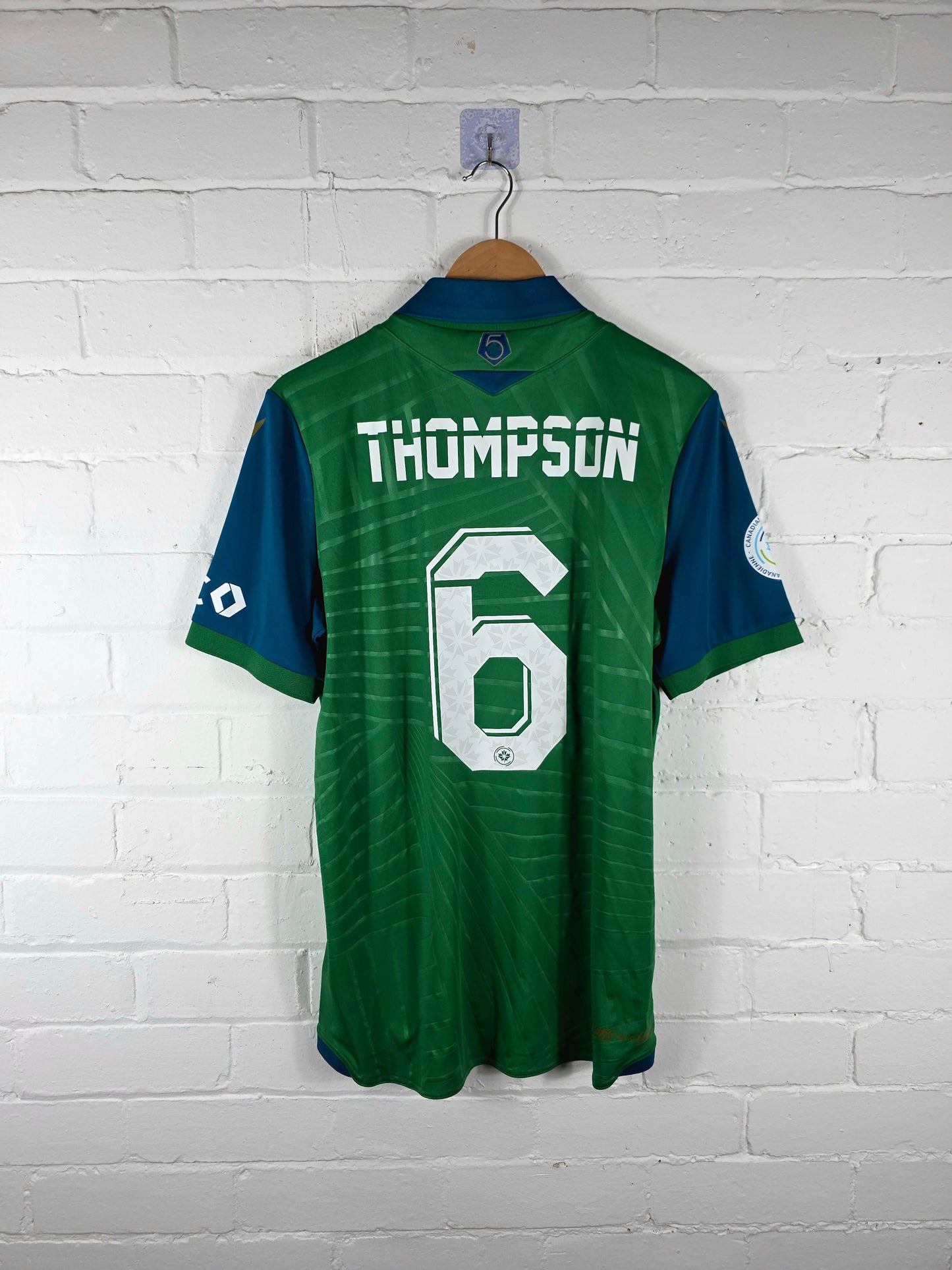 Macron York United 2023 'Thompson 6' Away Shirt Large