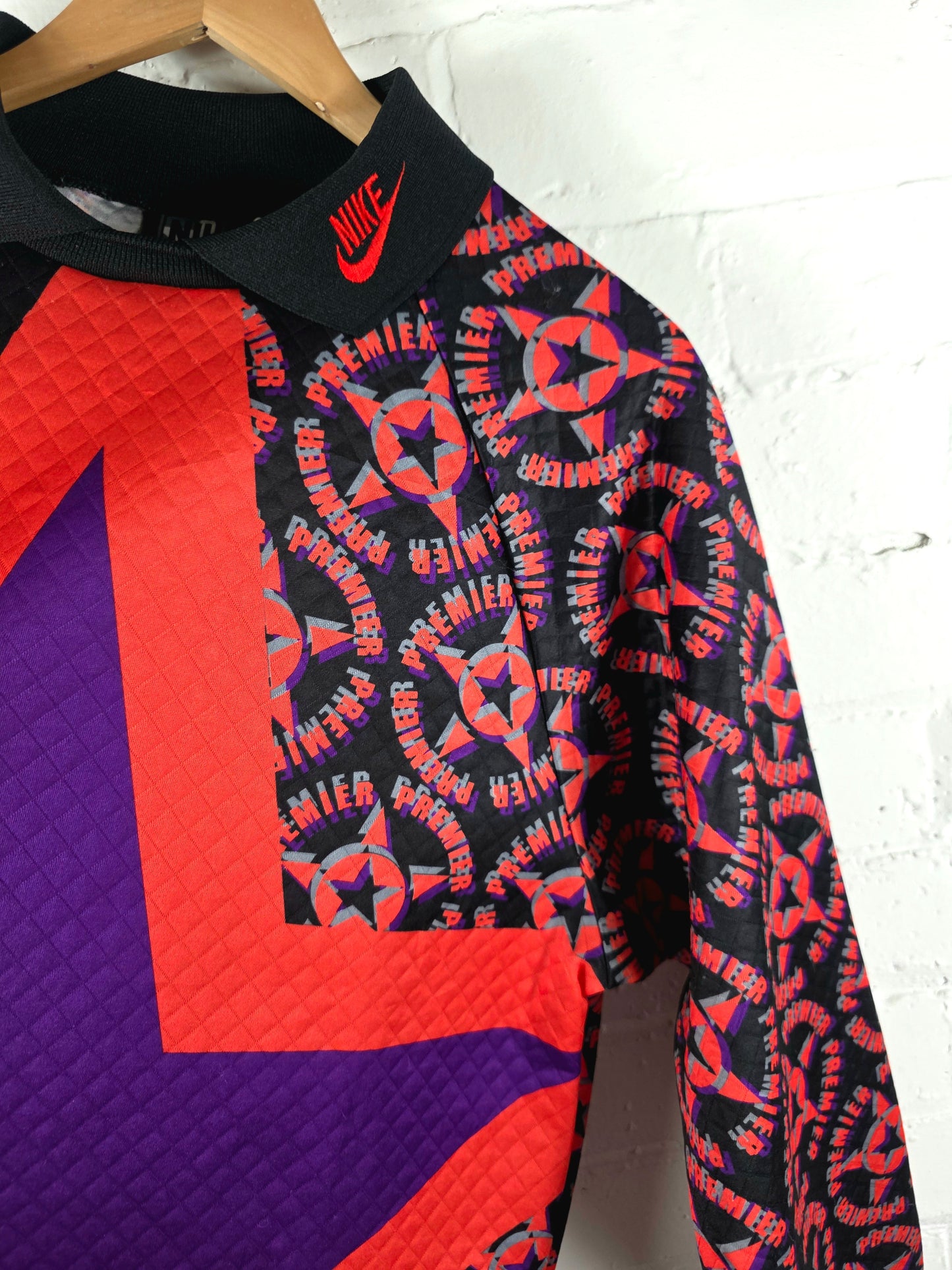 Nike Premier 1994/95 Vintage Long Sleeve Goalkeeper Template Shirt Medium