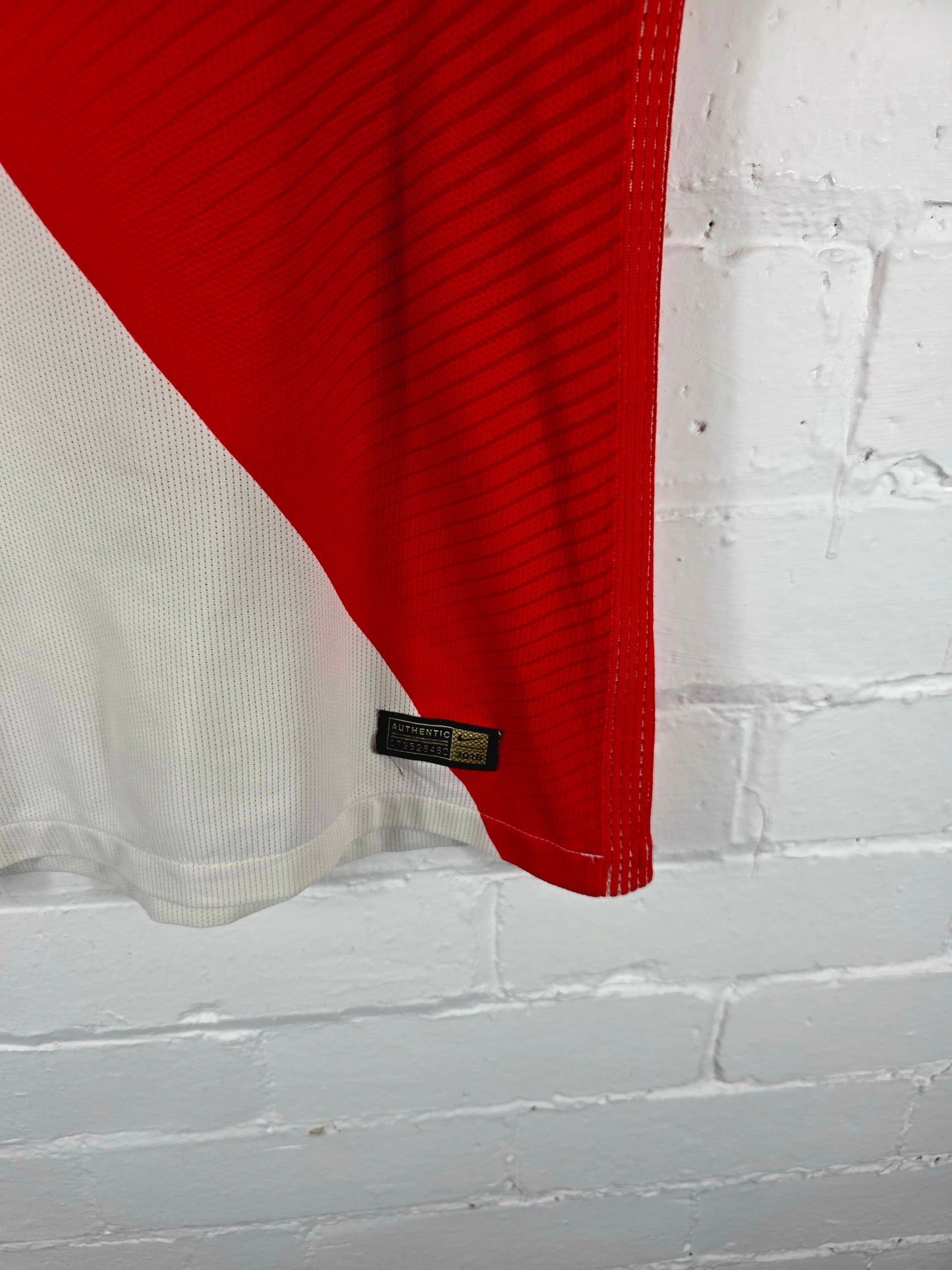 Nike A.S Monaco 2016/17 'Diallo 34' Match Issue Home Shirt Medium