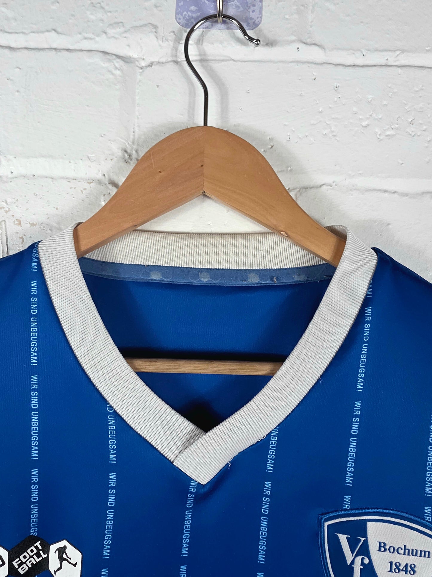 Do You Football Bochum 2008/09 'Epalle 10' Match Issue Long Sleeve Home Shirt XL