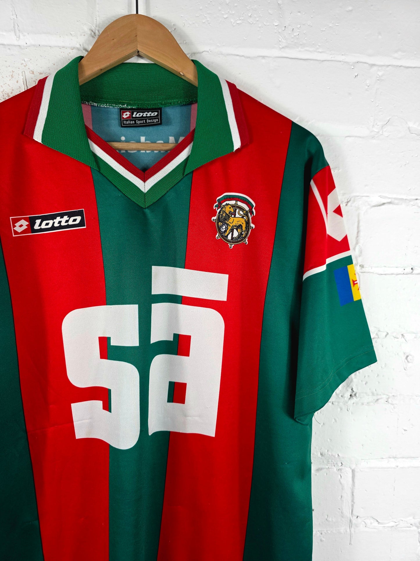 Lotto Maritimo 2001/02 Home Shirt Medium