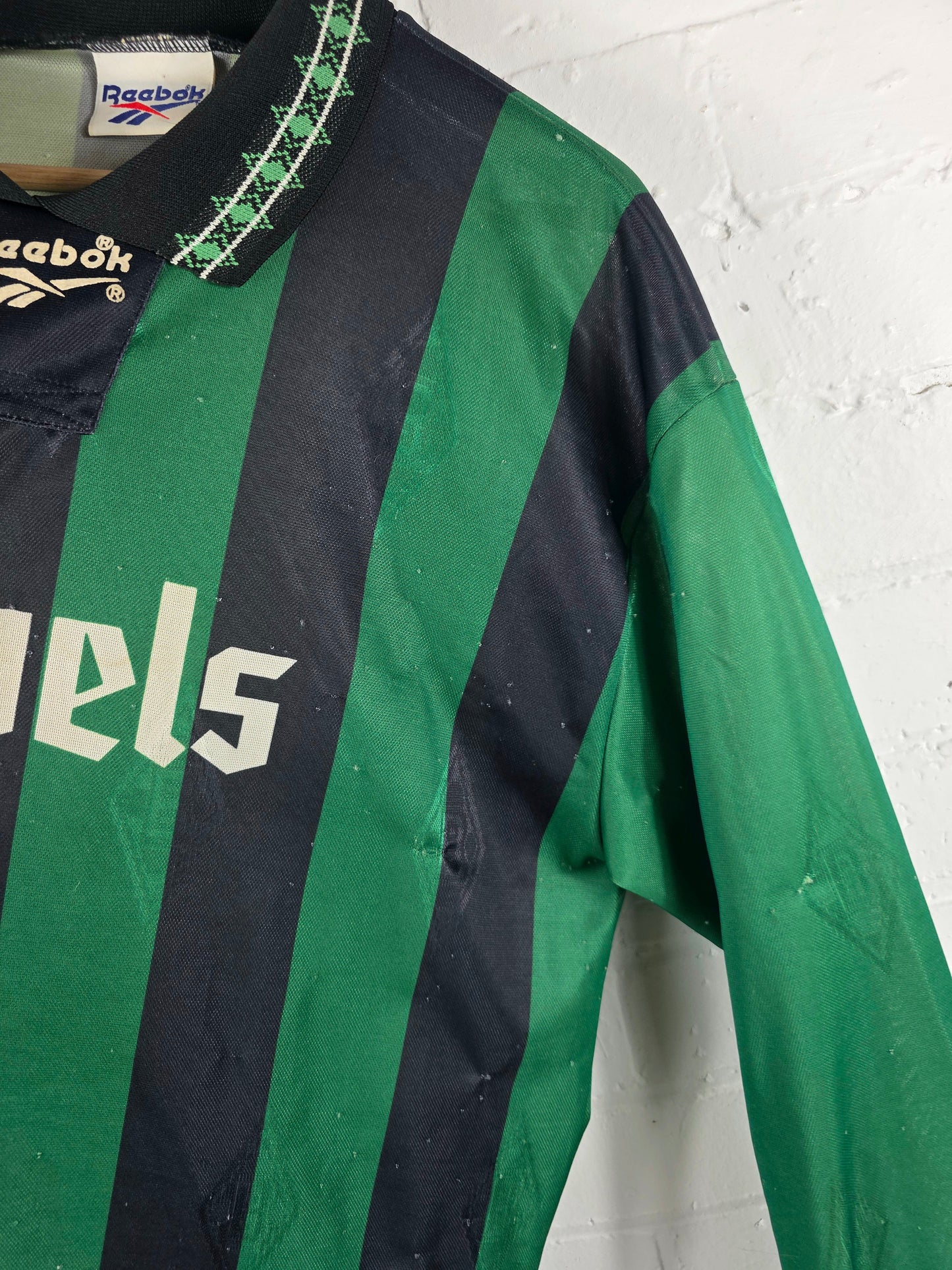 Reebok Borussia Monchengladbach 1995/96 Long Sleeve Home Shirt XL
