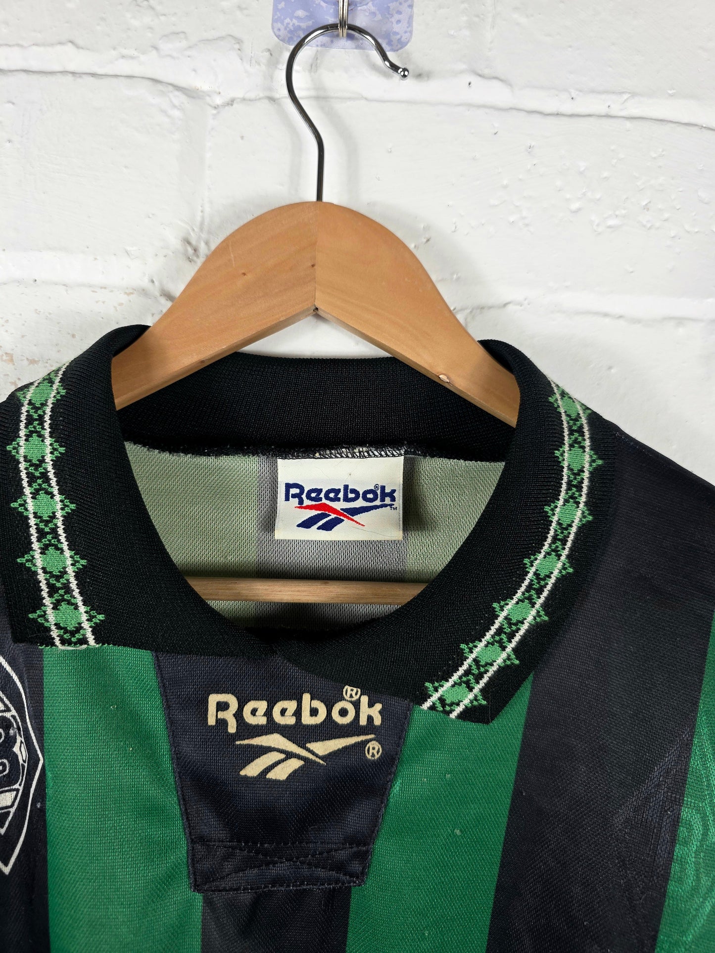 Reebok Borussia Monchengladbach 1995/96 Long Sleeve Home Shirt XL