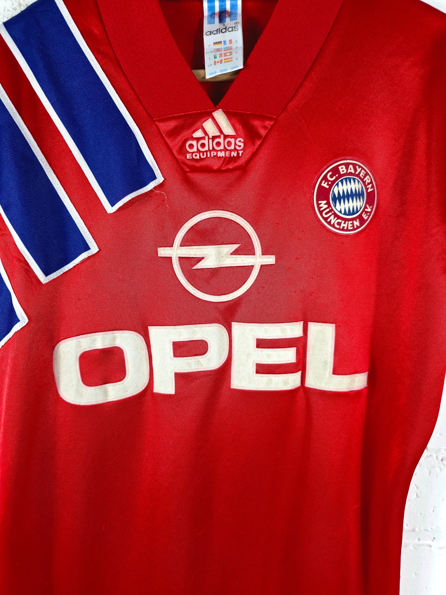 Adidas Bayern Munich 1991/93 Home Shirt Small