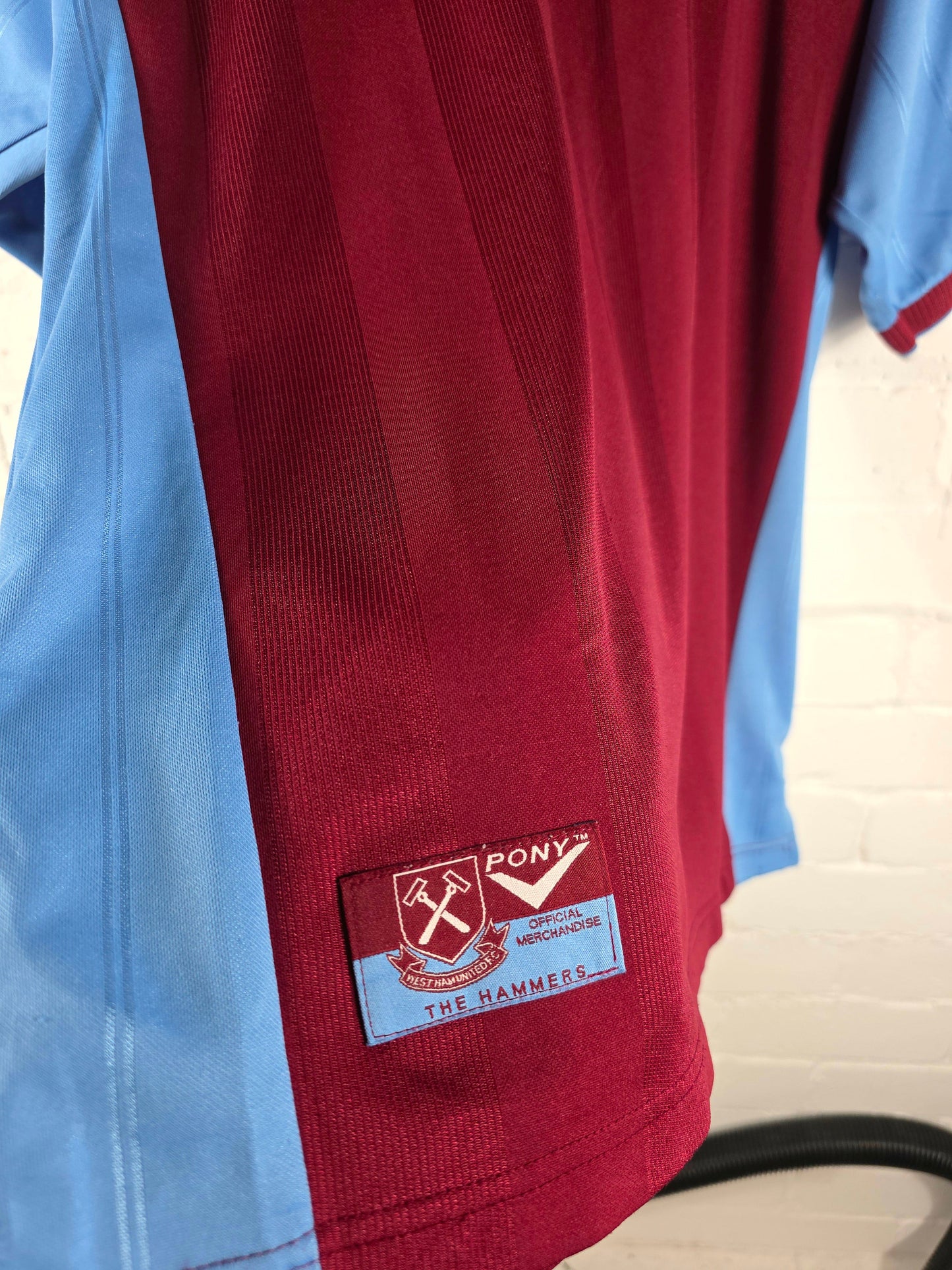 Pony West Ham United 1997/98 Home Shirt Medium