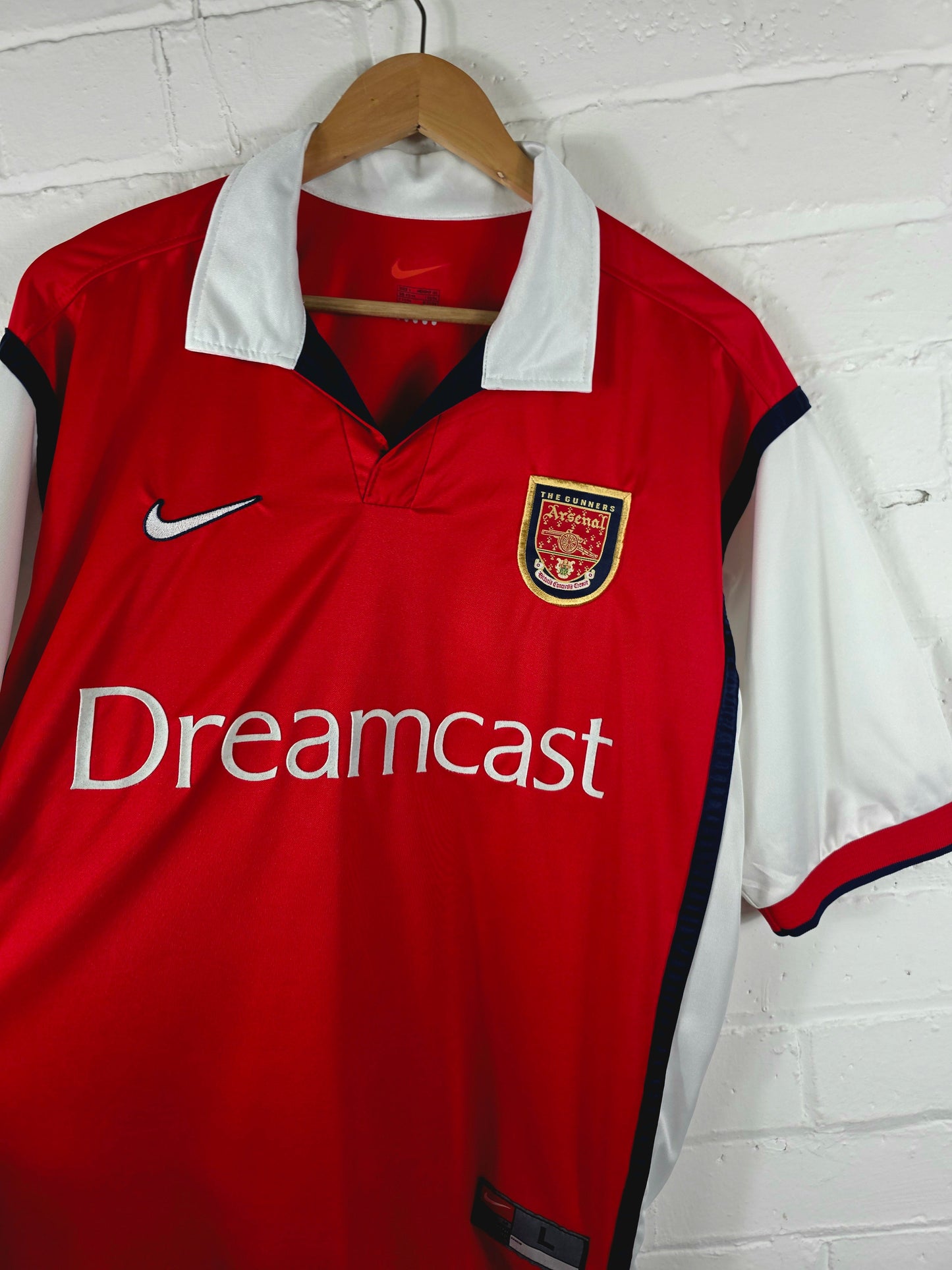 Nike Arsenal 1999/00 Home Shirt Large