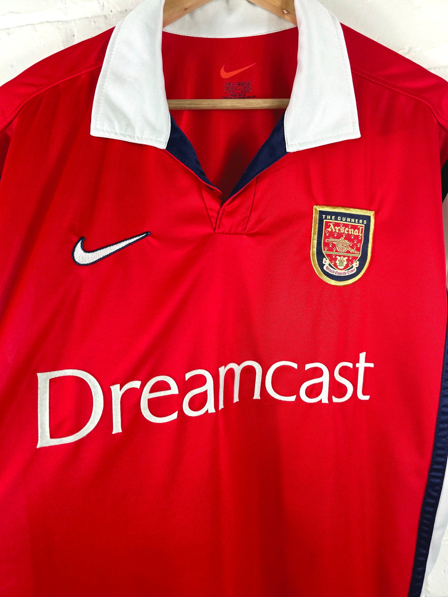 Nike Arsenal 1999/00 Home Shirt Large