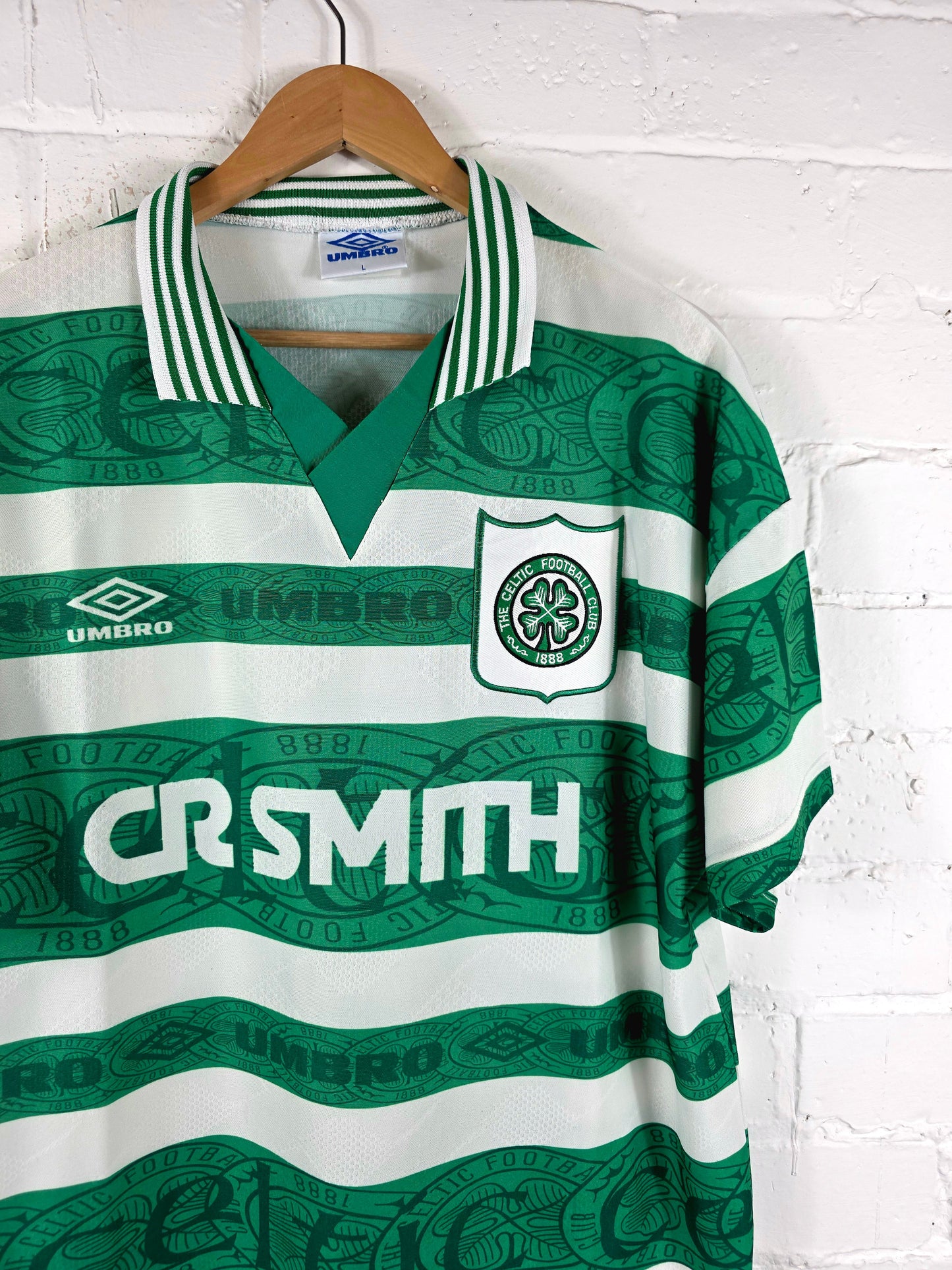 Umbro Celtic 1995/97 Home Shirt Large