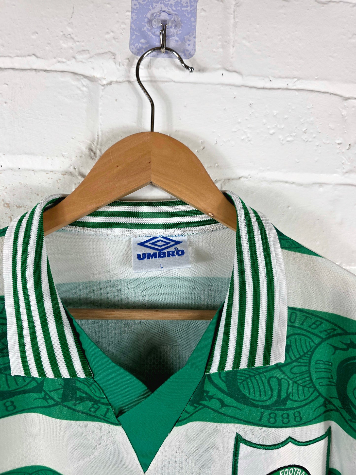 Umbro Celtic 1995/97 Home Shirt Large