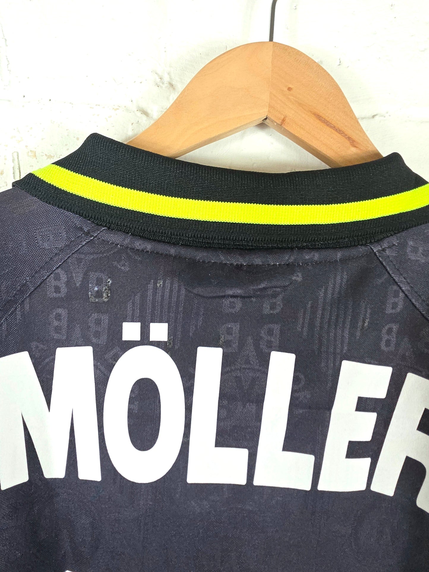 Nike Borussia Dortmund 1996/97 'Moller 10' Long Sleeve Away Shirt XXL