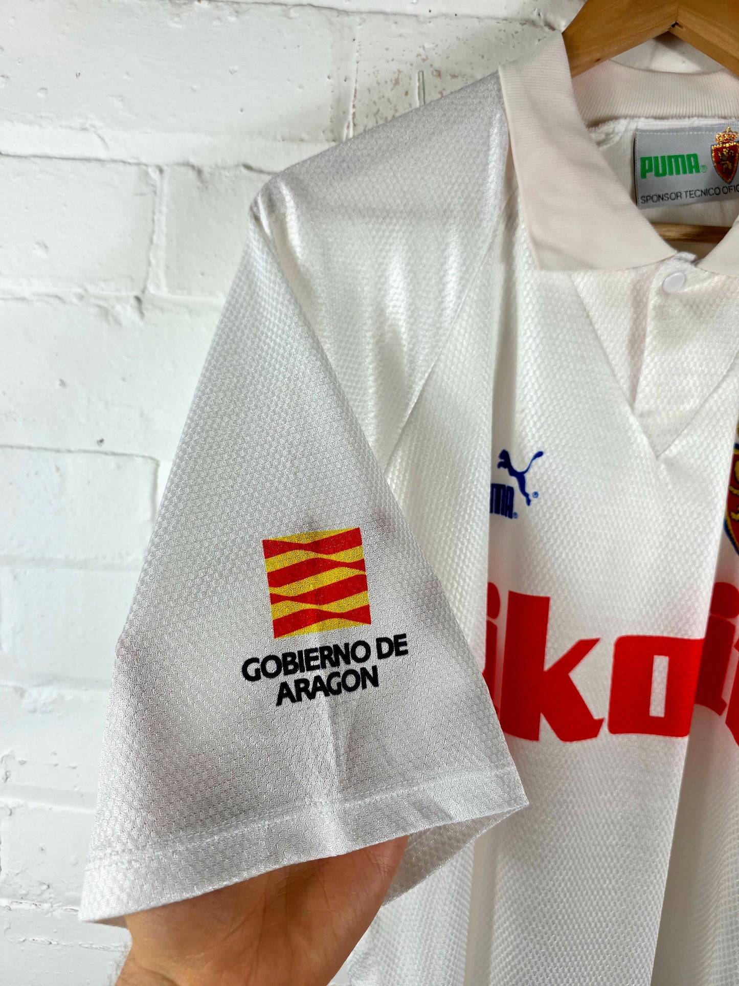 Puma Real Zaragoza 1994/95 Home Shirt XL