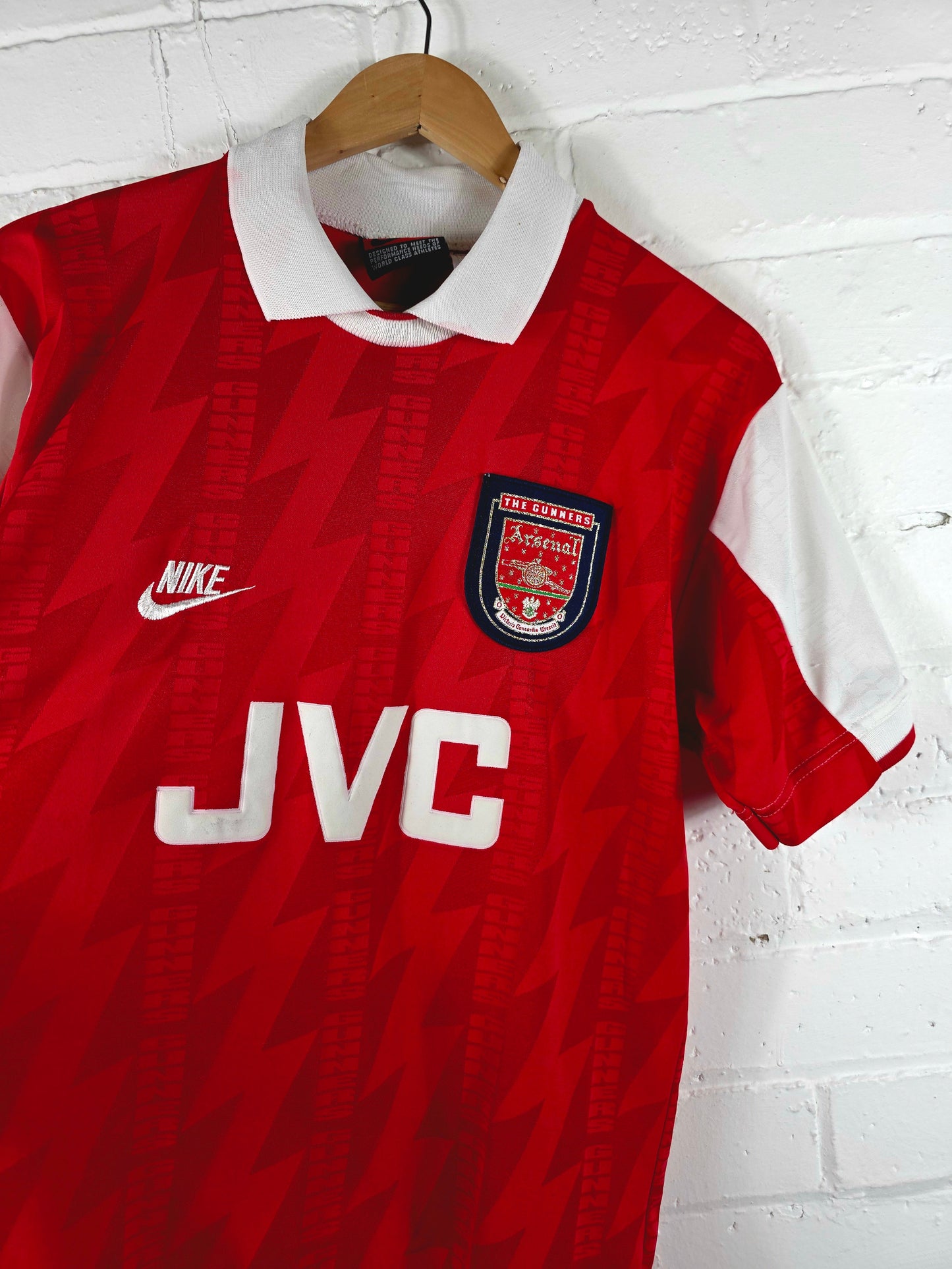 Nike Arsenal 1994/96 'Bergkamp 10' Home Shirt Small