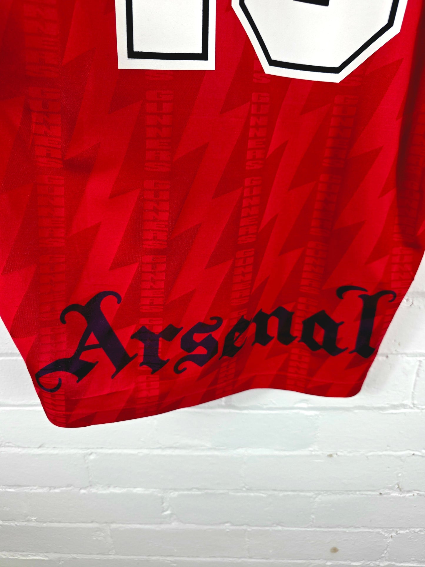 Nike Arsenal 1994/96 'Bergkamp 10' Home Shirt Small