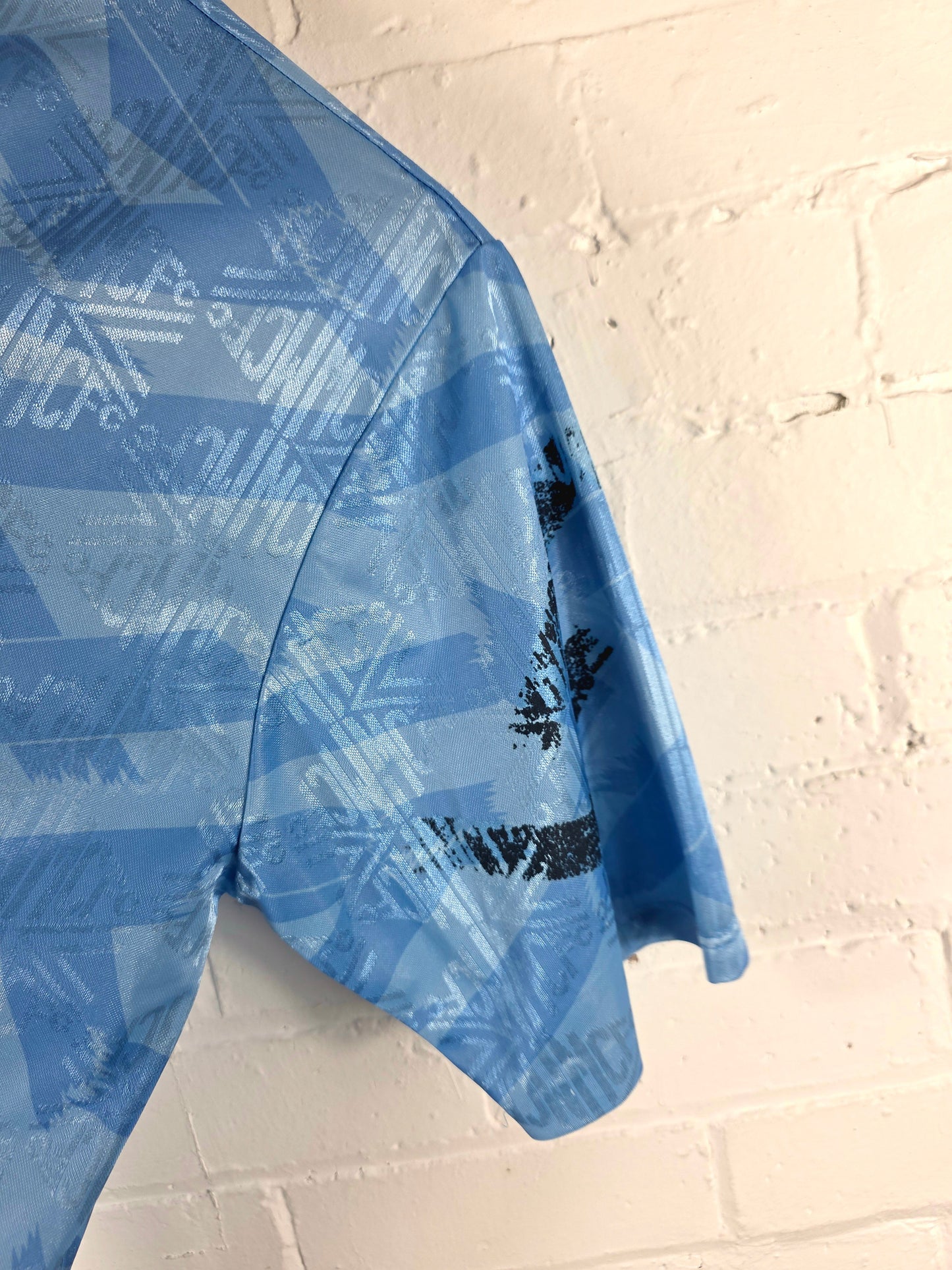 Umbro Manchester City 1991/93 Home Shirt Large
